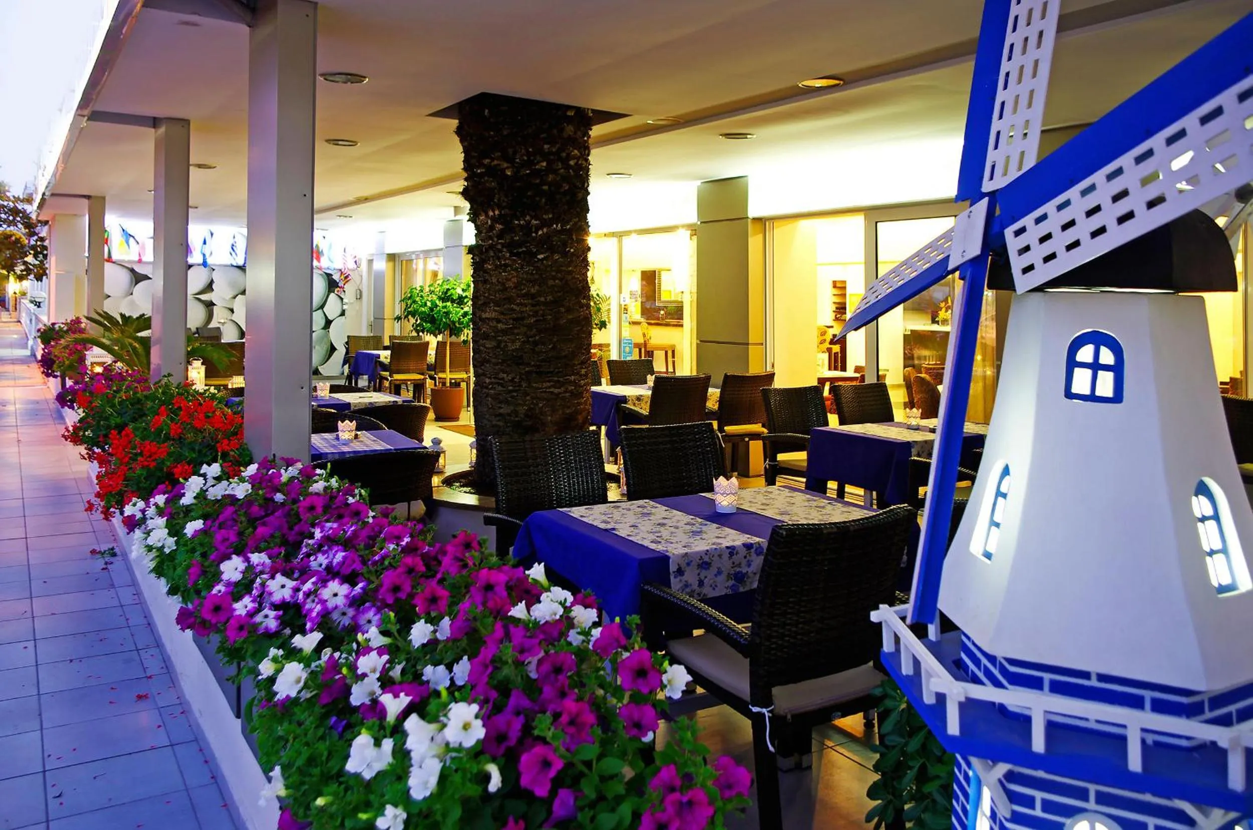 Restaurant/places to eat in Hotel Europe