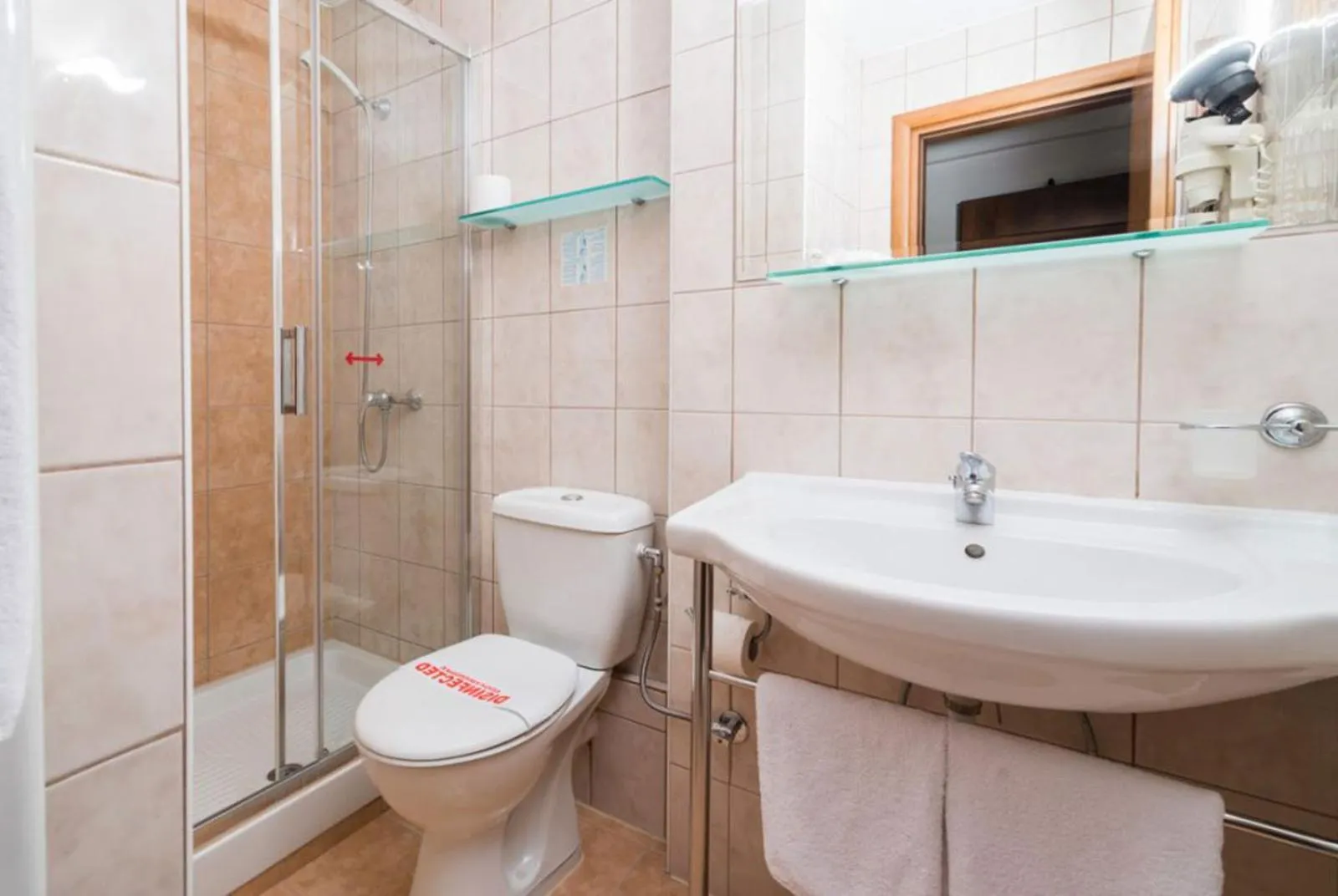 Toilet in Hotel Europe