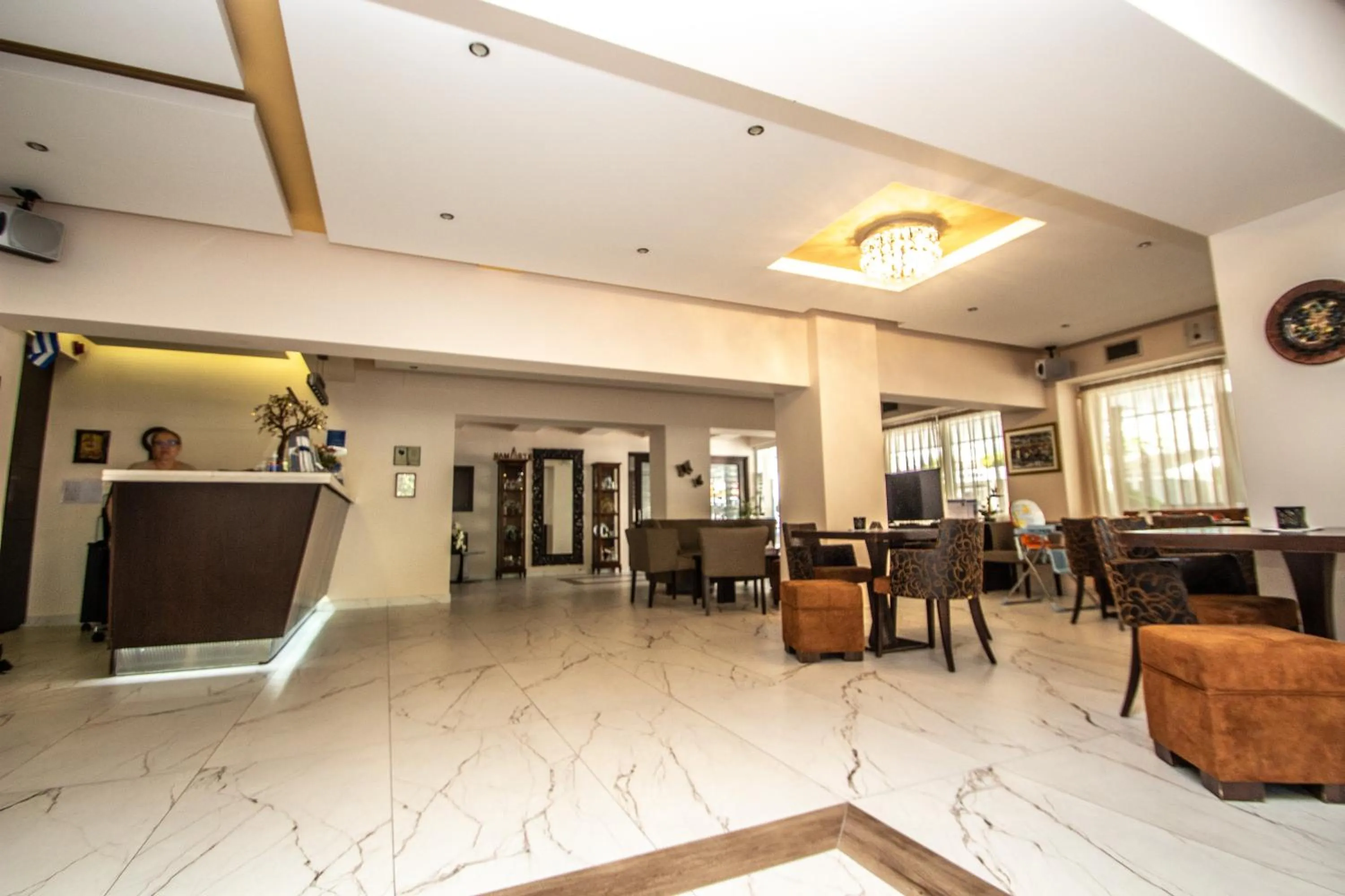 Seating area in Hotel Europe