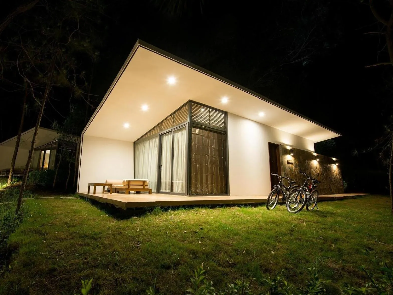 Garden view in Flamingo Resort Dai Lai