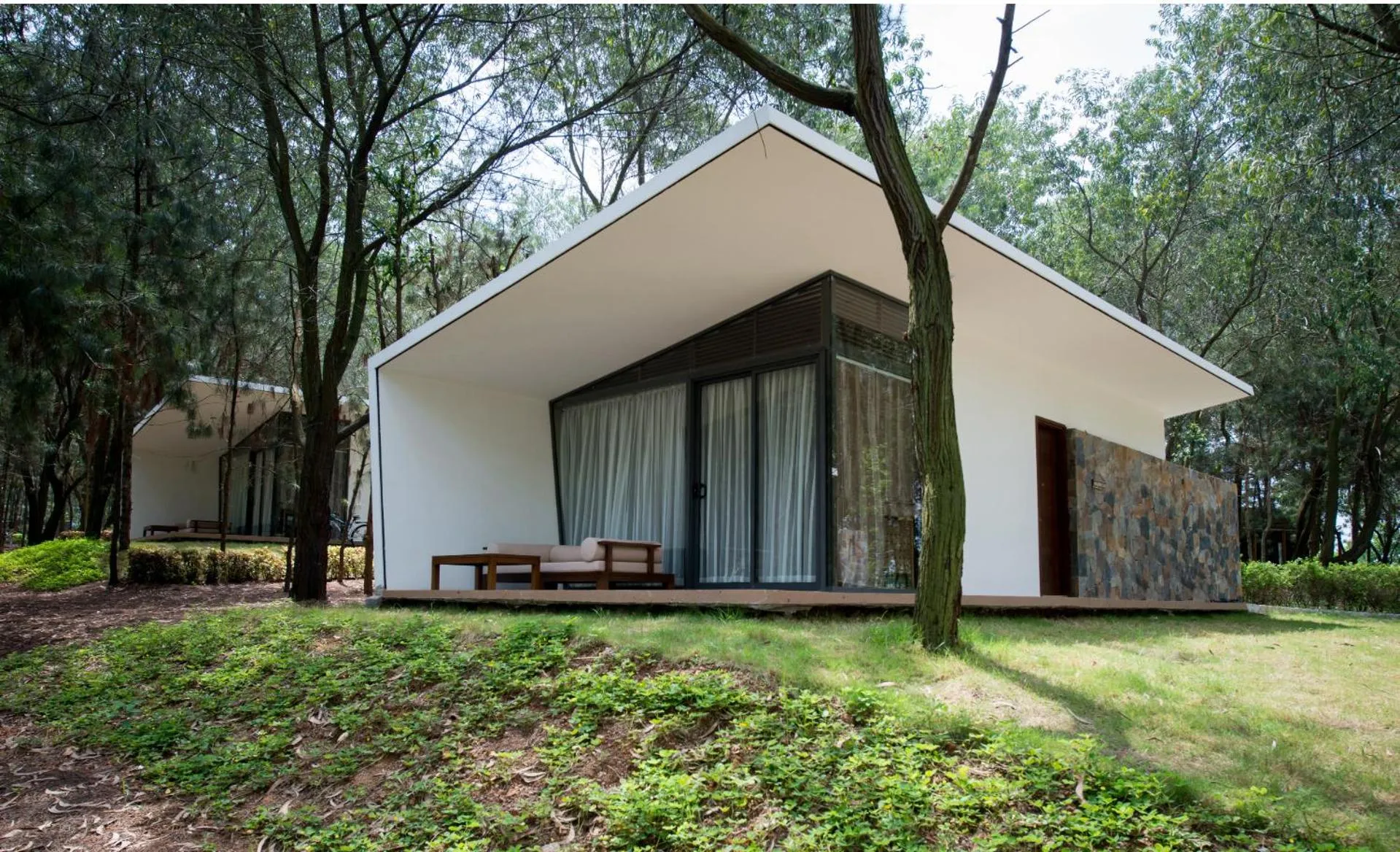 Garden view in Flamingo Resort Dai Lai