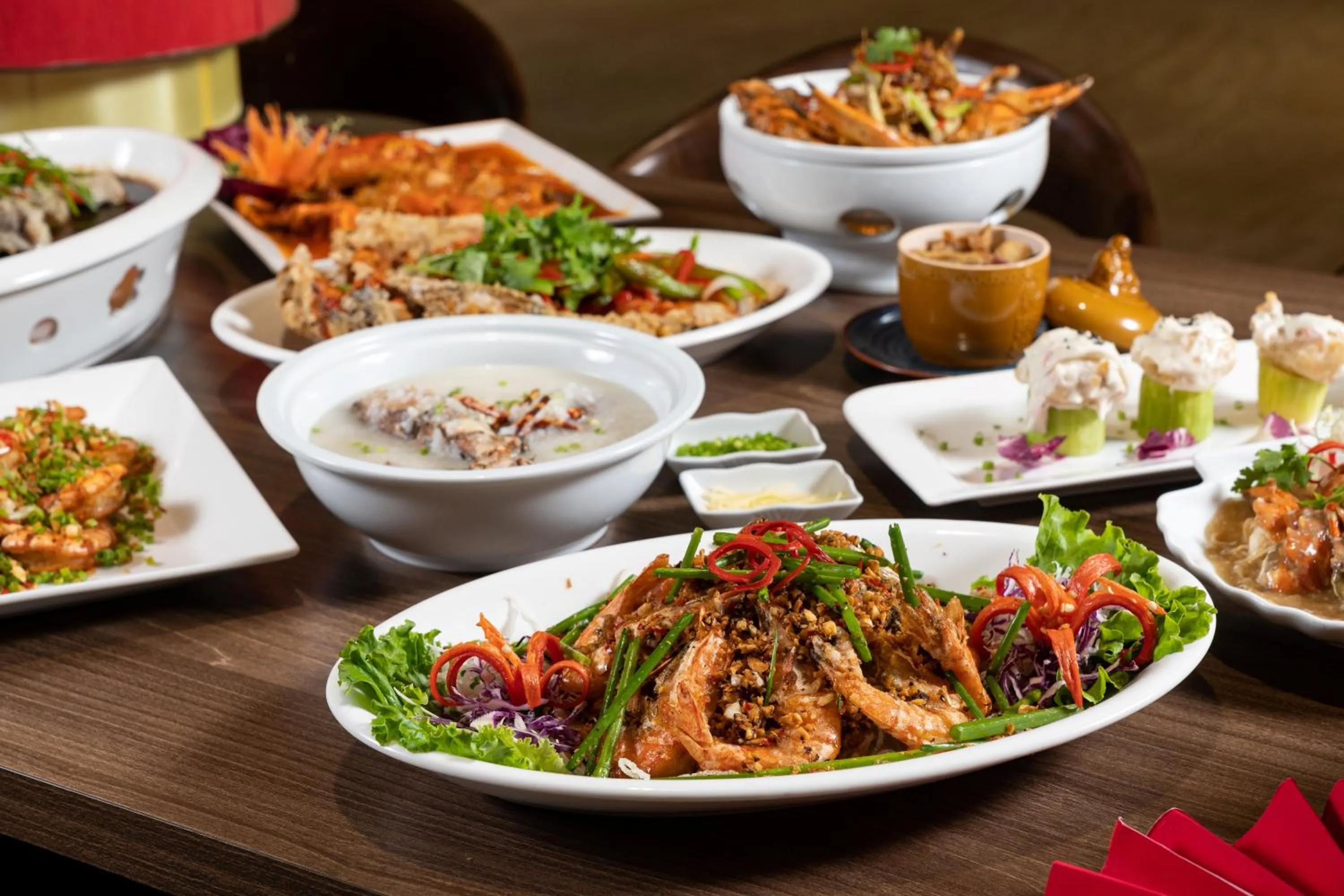 Food in Flamingo Resort Dai Lai