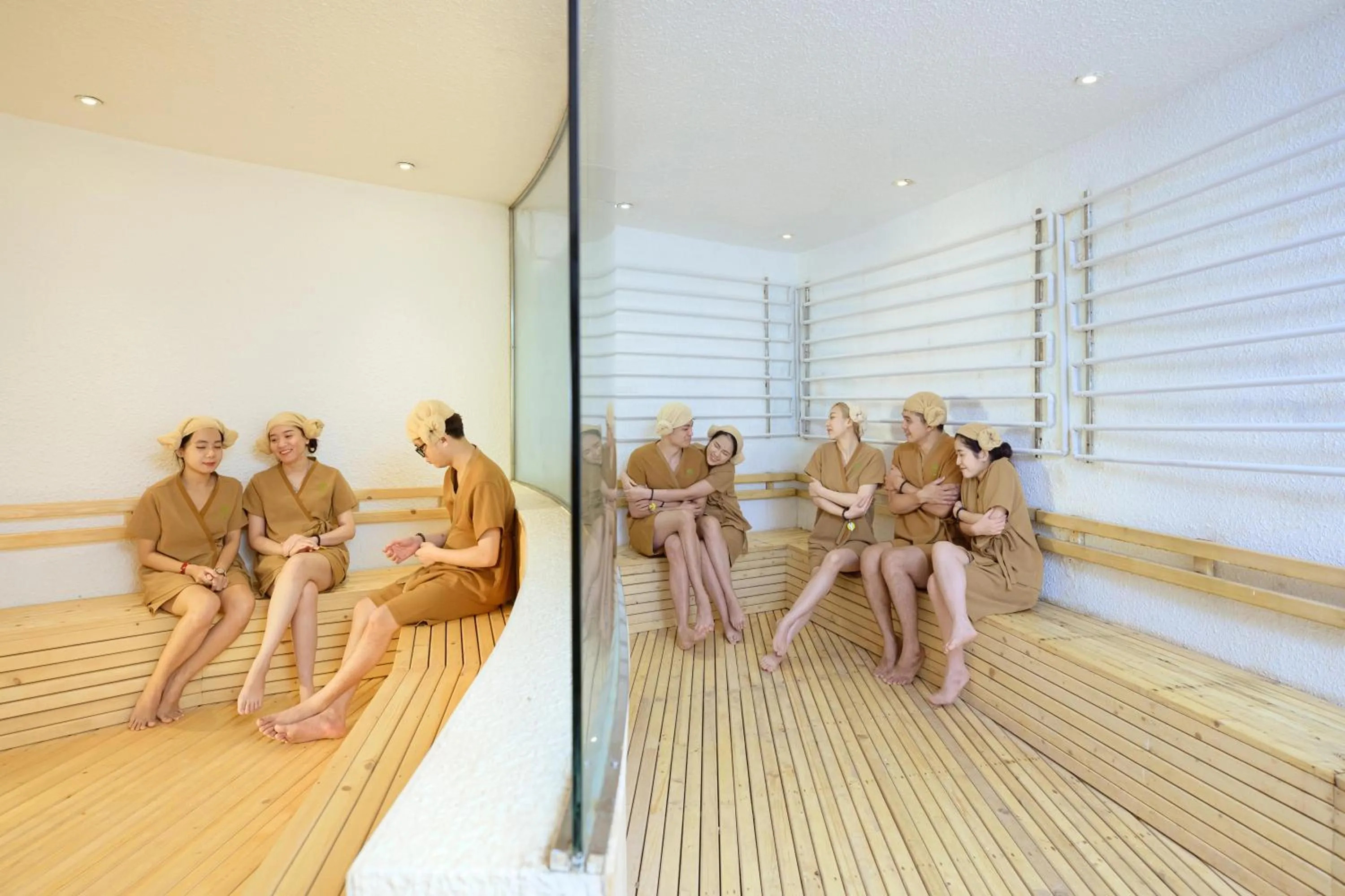 Sauna in Flamingo Resort Dai Lai