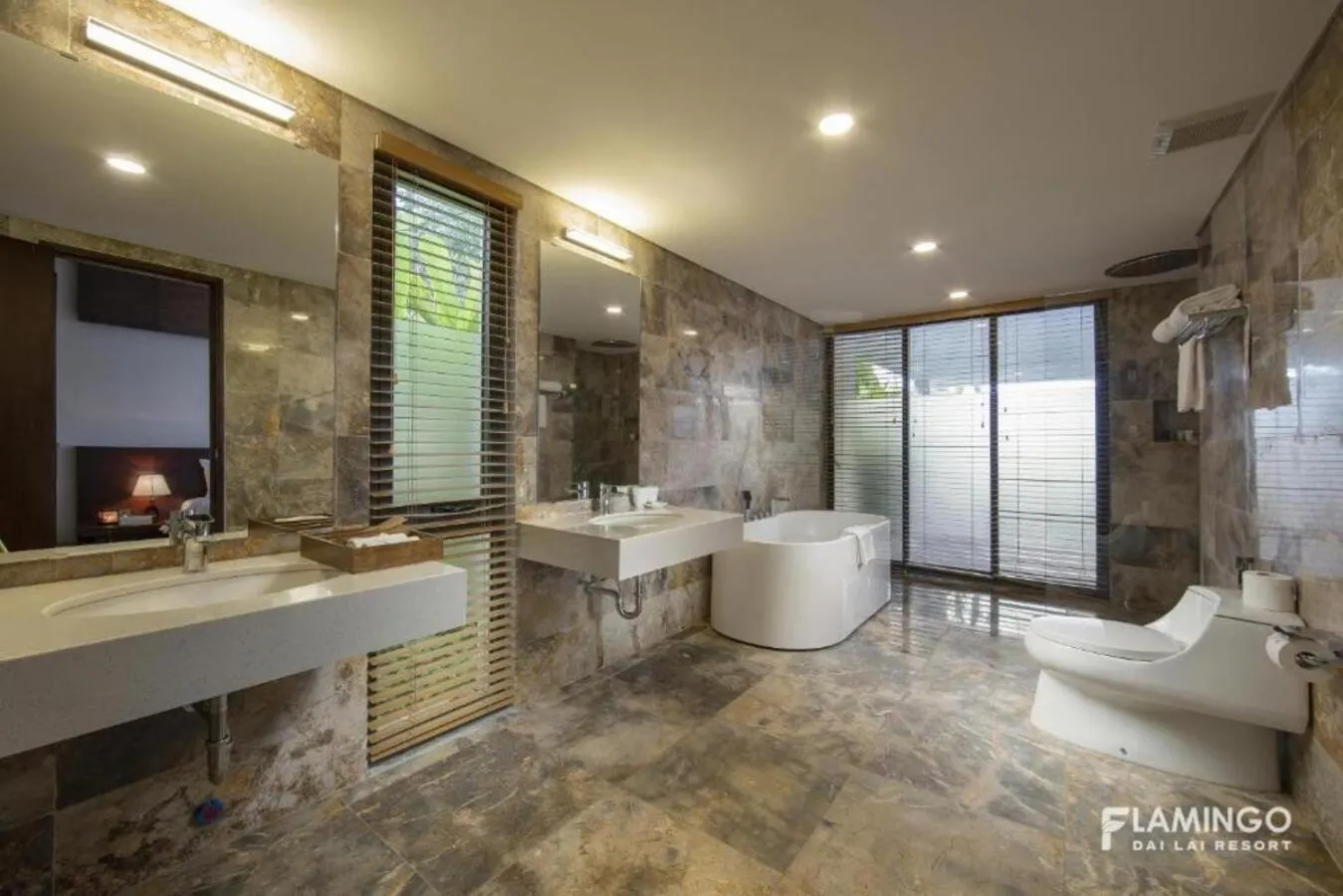 Bathroom in Flamingo Resort Dai Lai