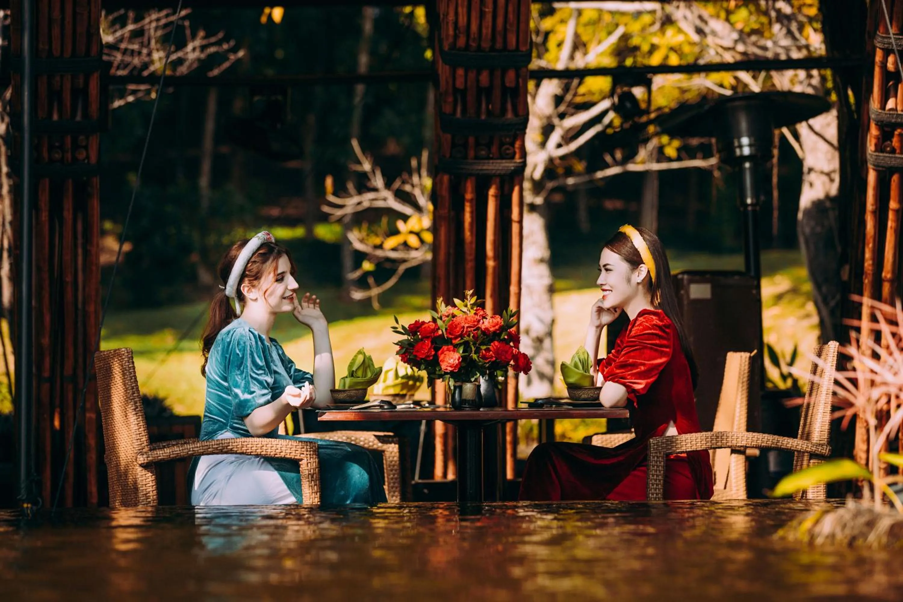 group of guests in Flamingo Resort Dai Lai