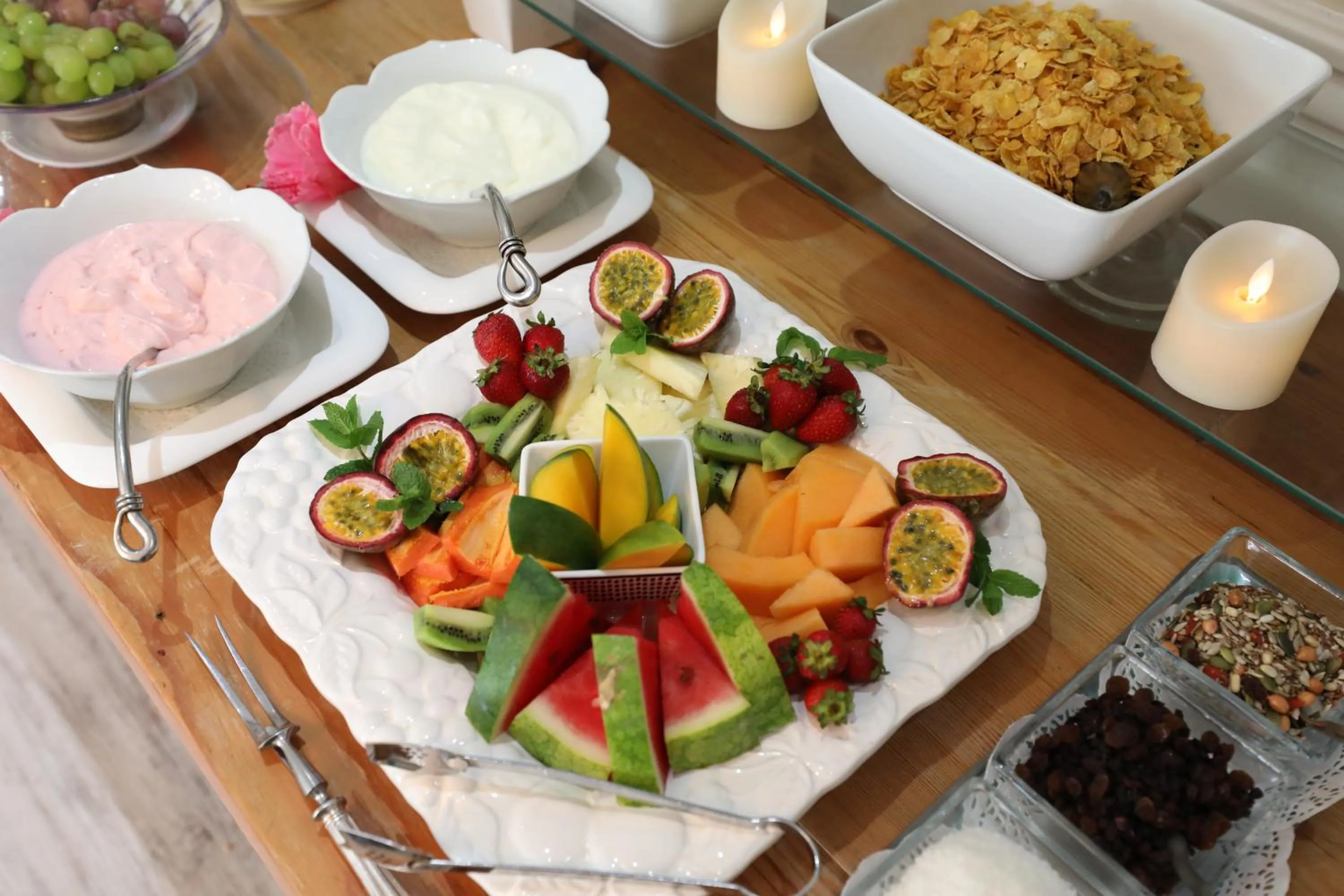 Food close-up in Admiralty Beach House