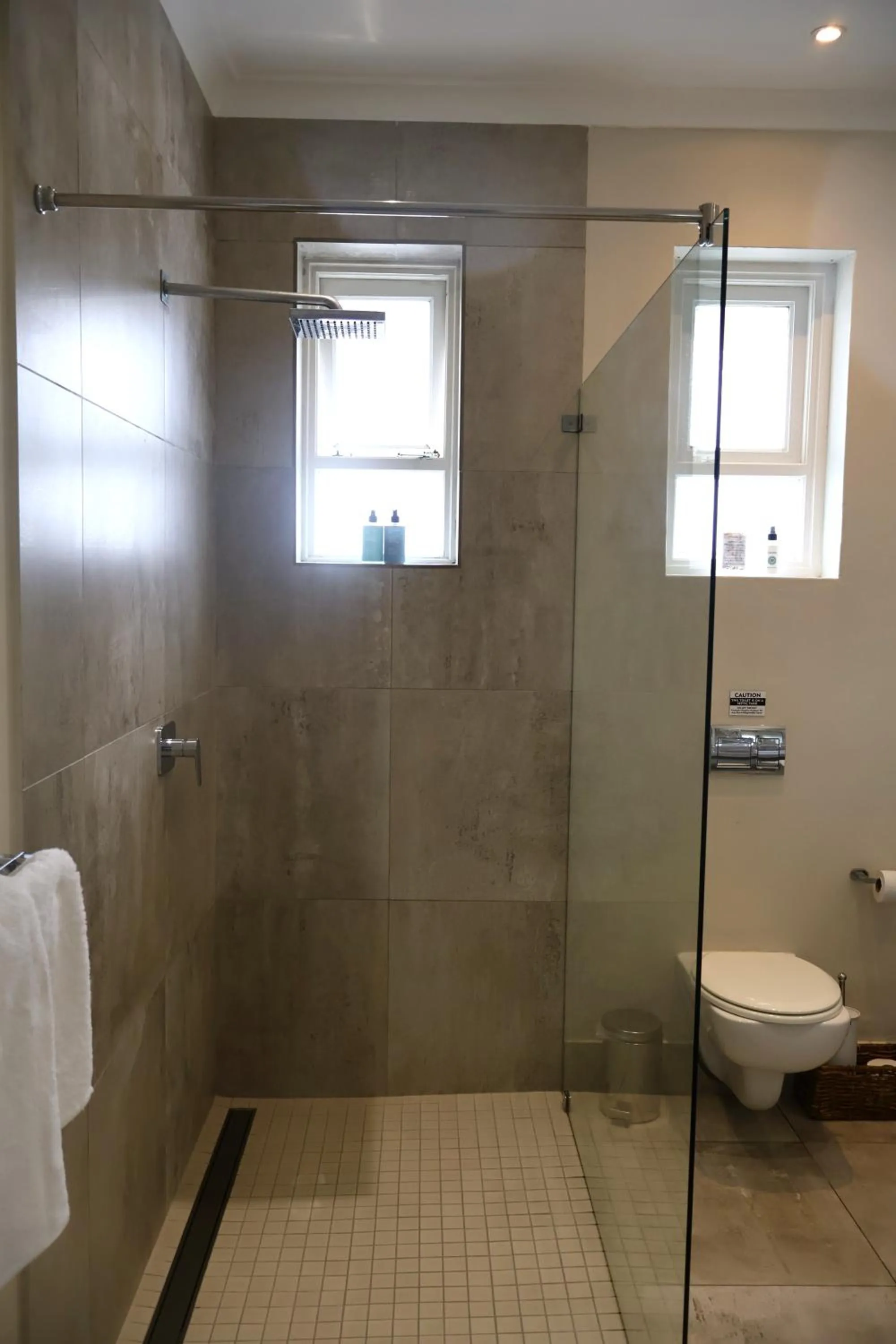 Shower in Admiralty Beach House