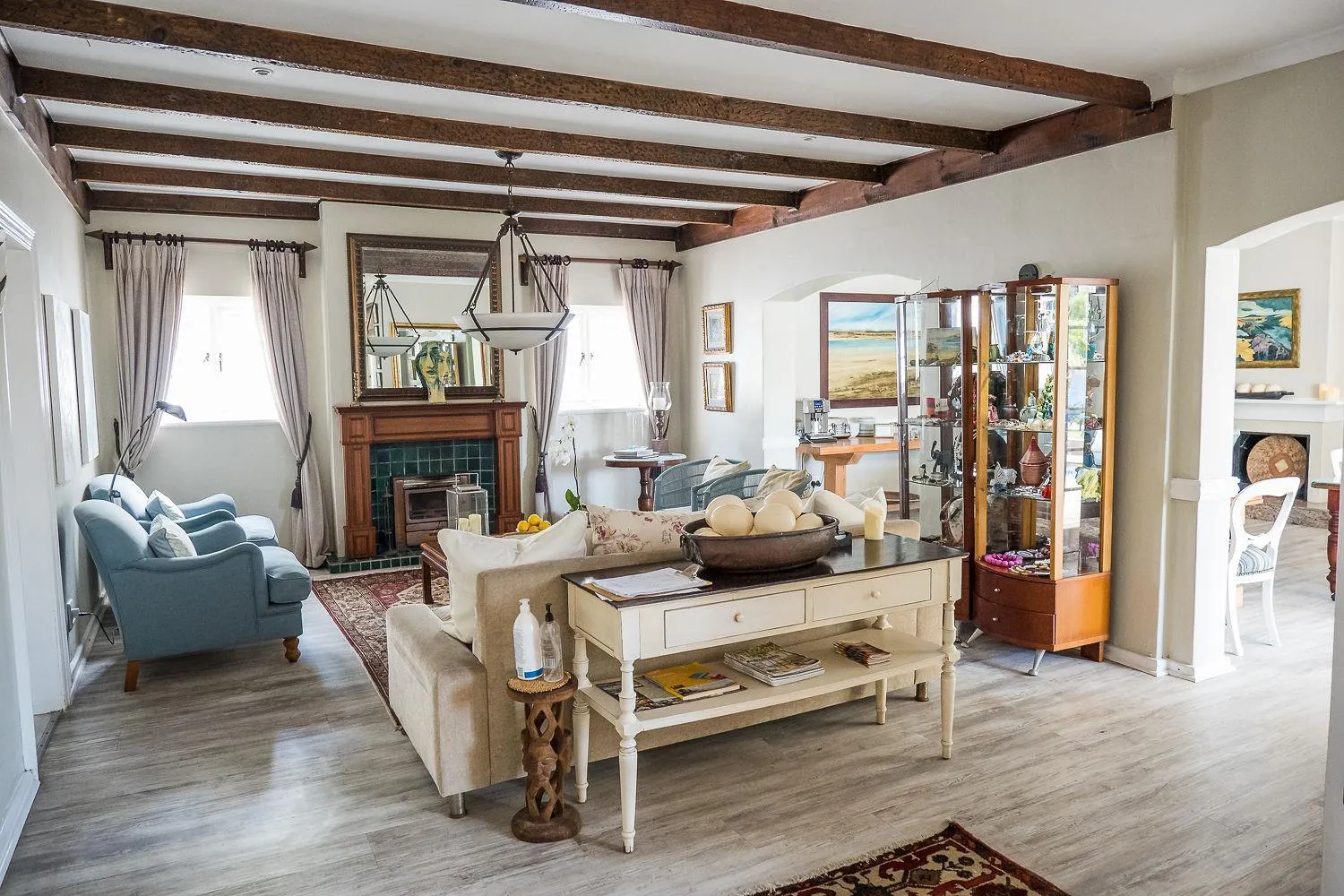 Living room in Admiralty Beach House