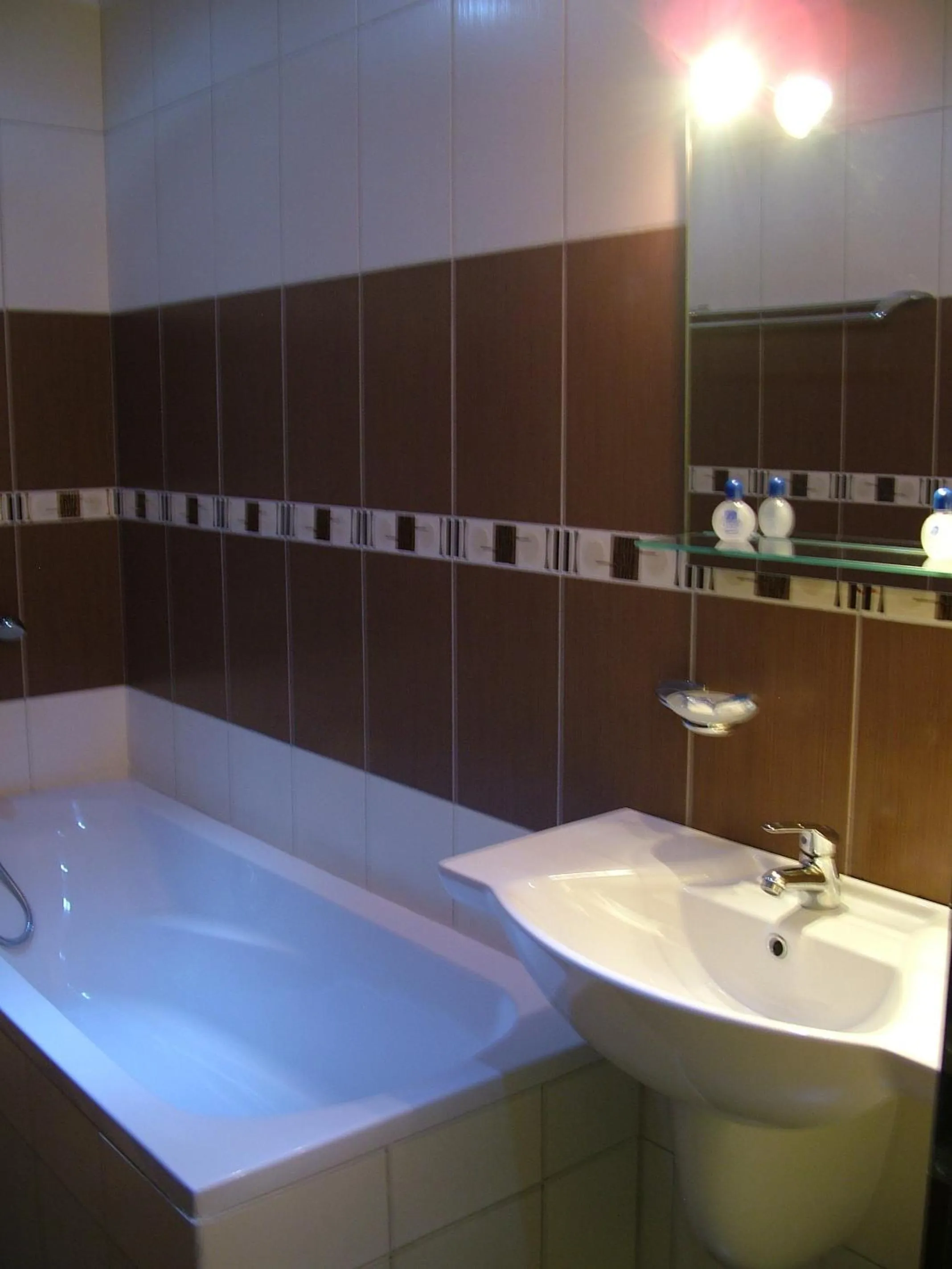 Bathroom in Family Hotel Delta