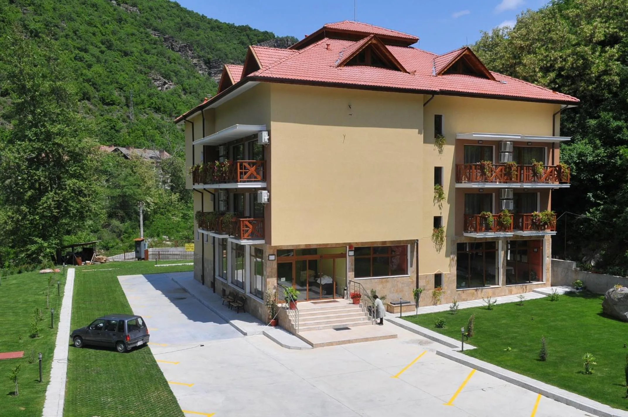 Property building in Family Hotel Delta