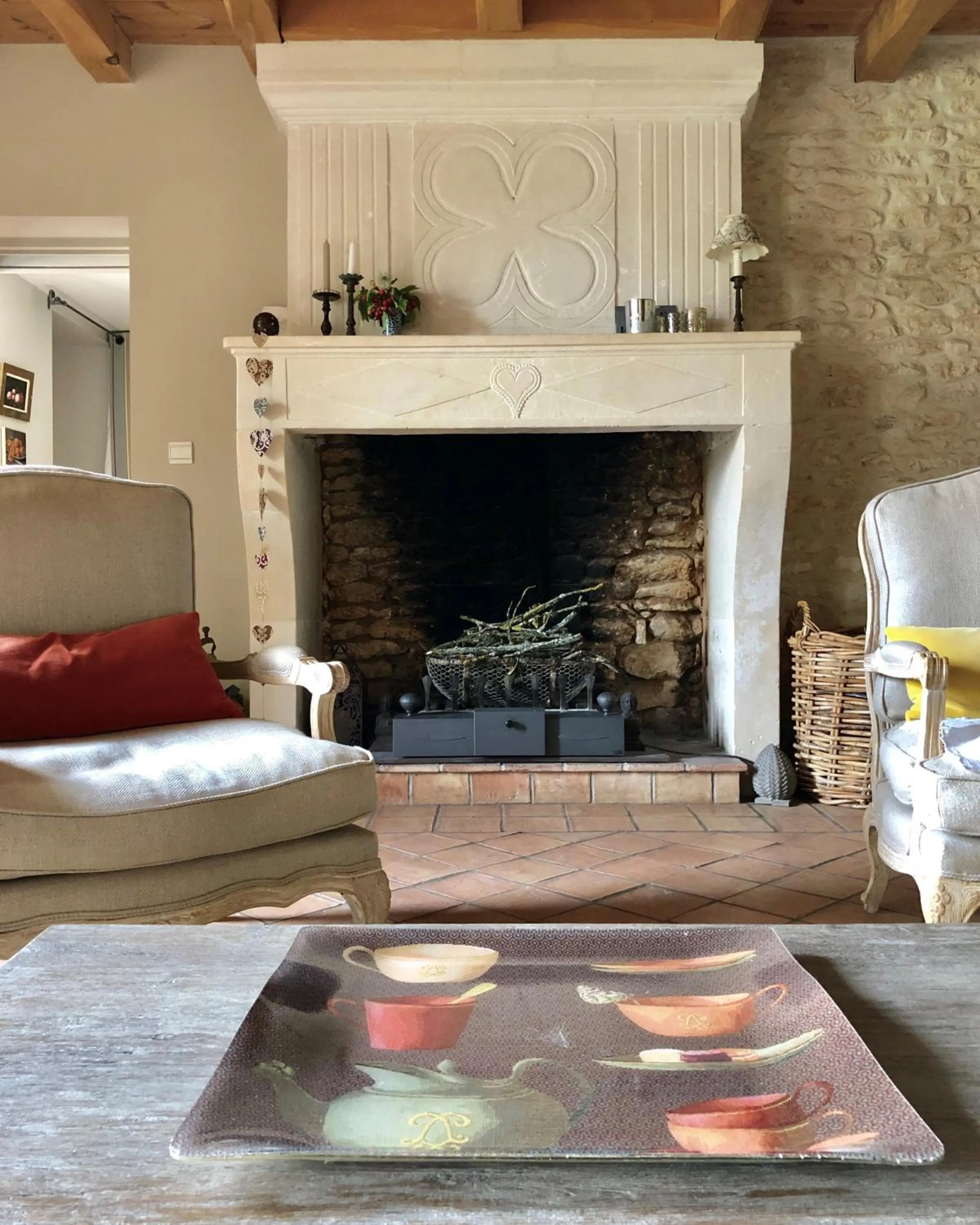 Living room in Du Côté de l'Ombrière