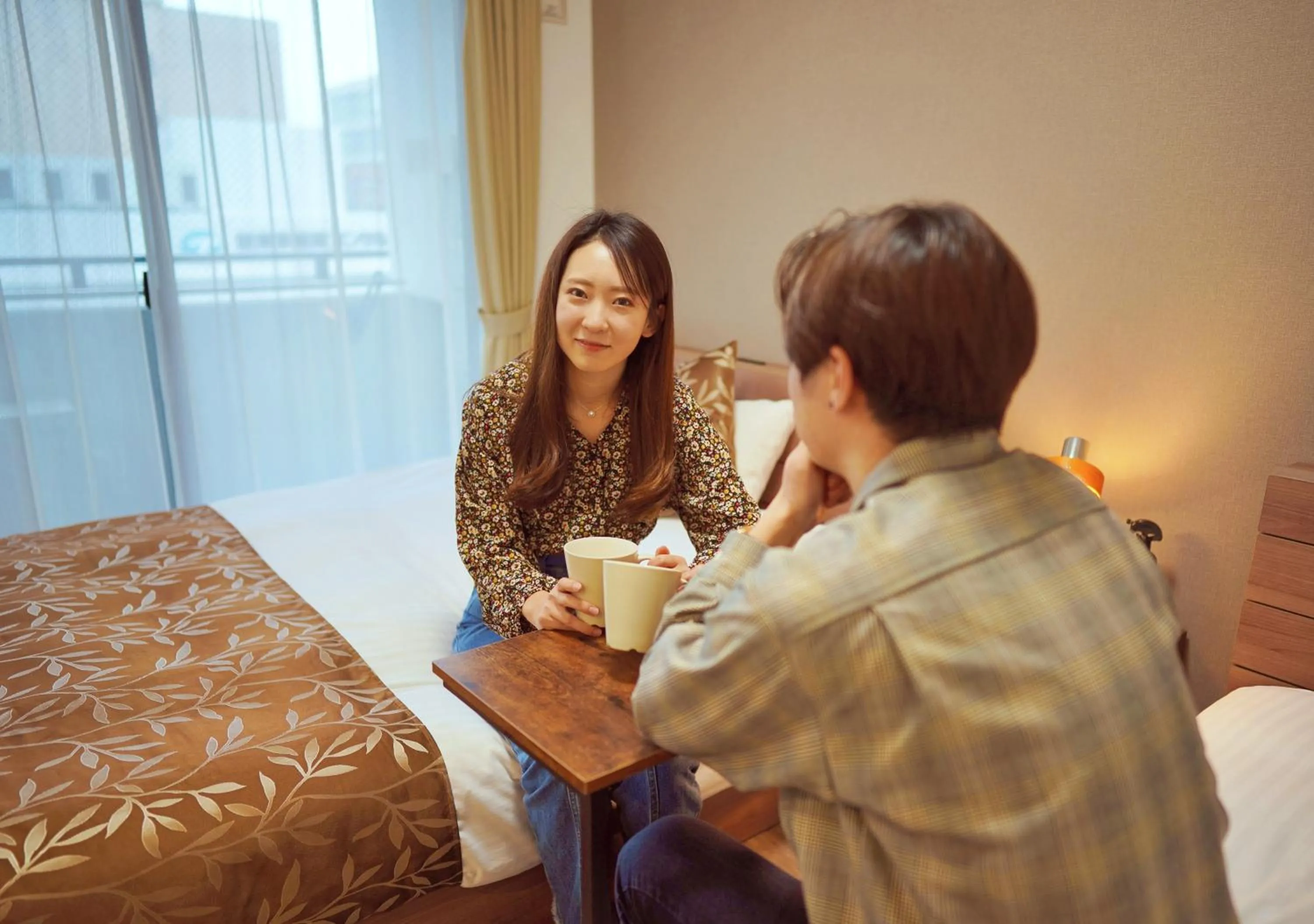 Bed in Dream Inn Hakata