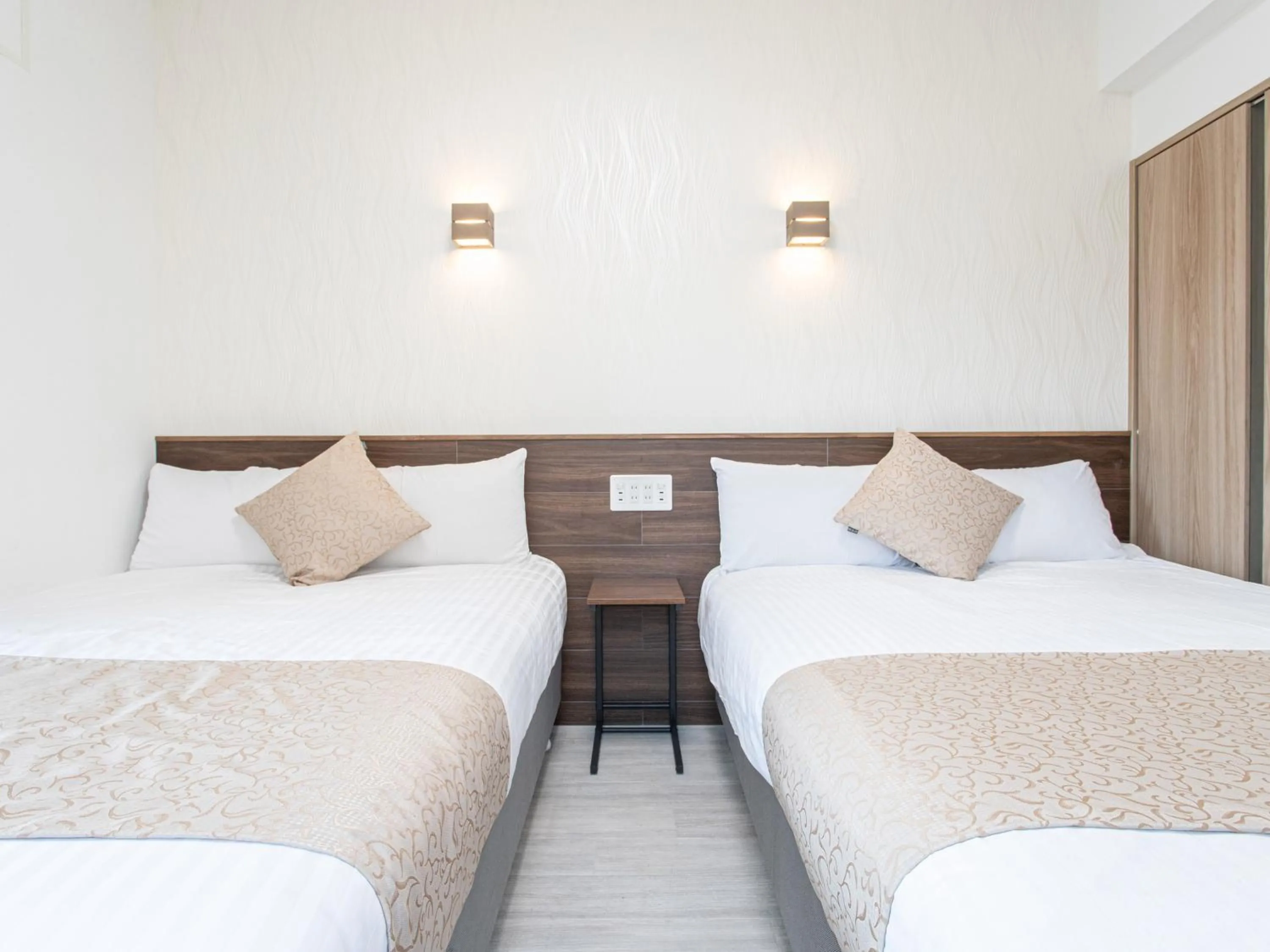 Photo of the whole room, Bed in Dream Inn Hakata