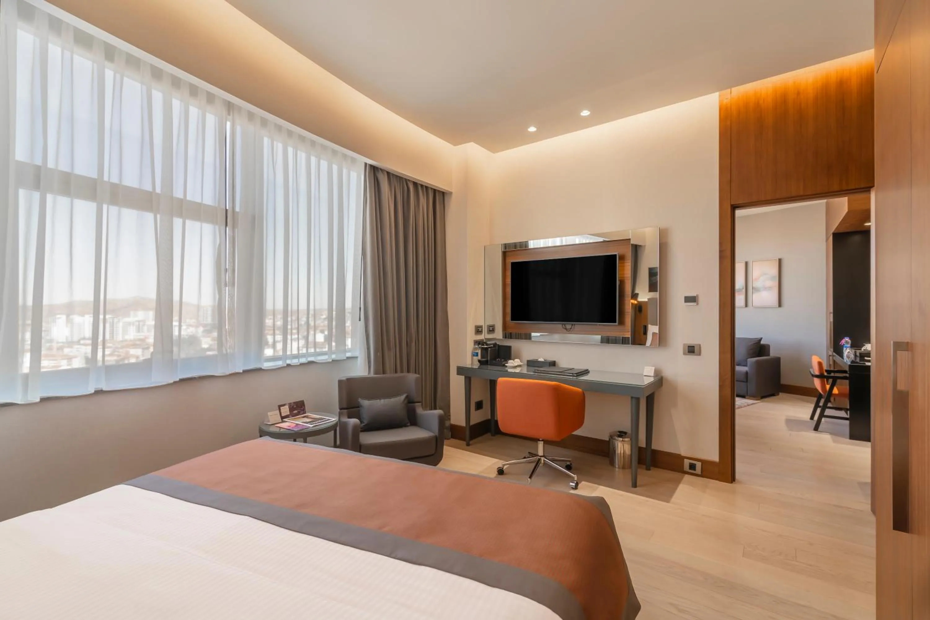 Photo of the whole room, Bed in Crowne Plaza Cappadocia - Nevsehir by IHG