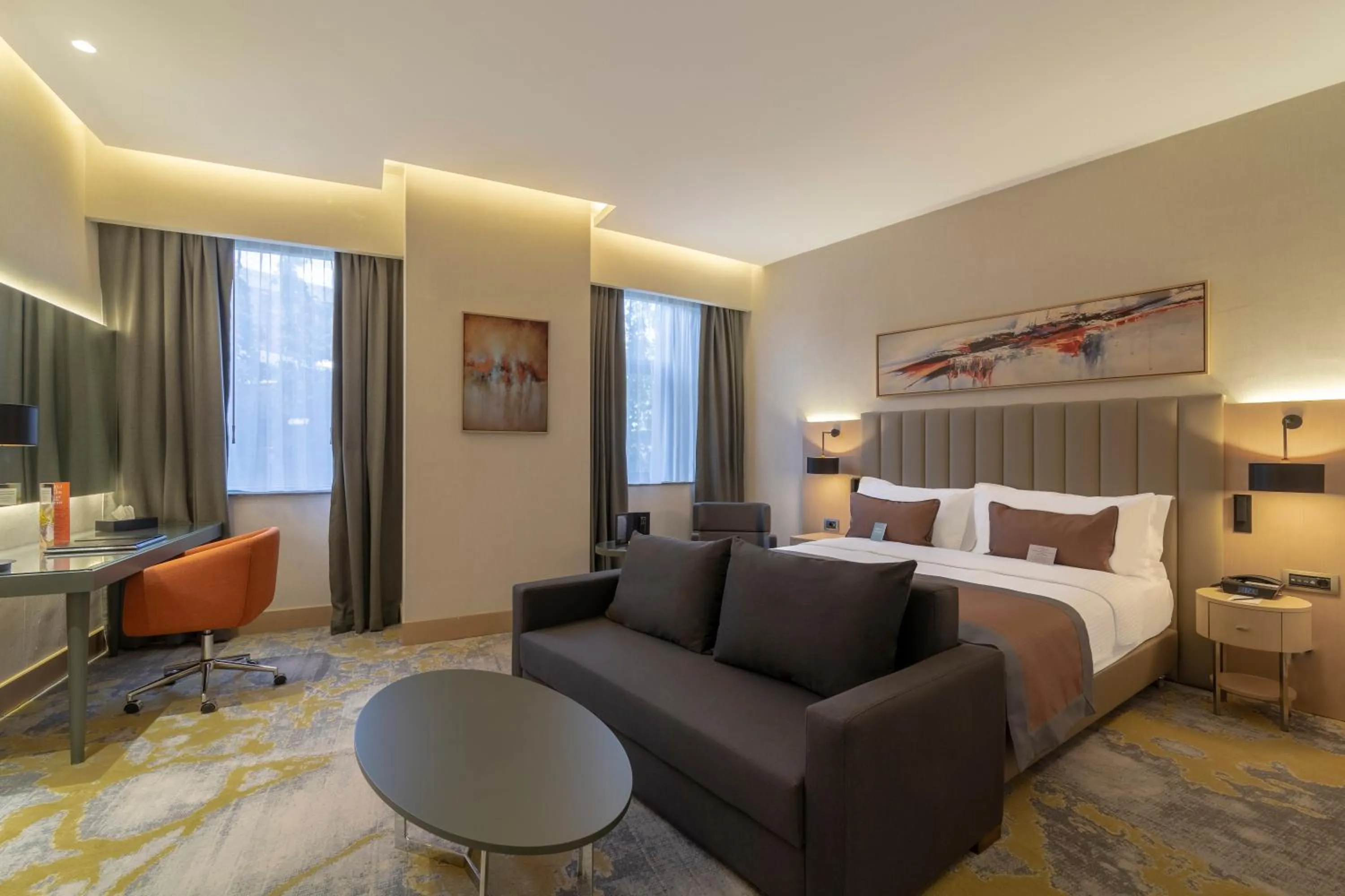 Photo of the whole room, Bed in Crowne Plaza Cappadocia - Nevsehir by IHG