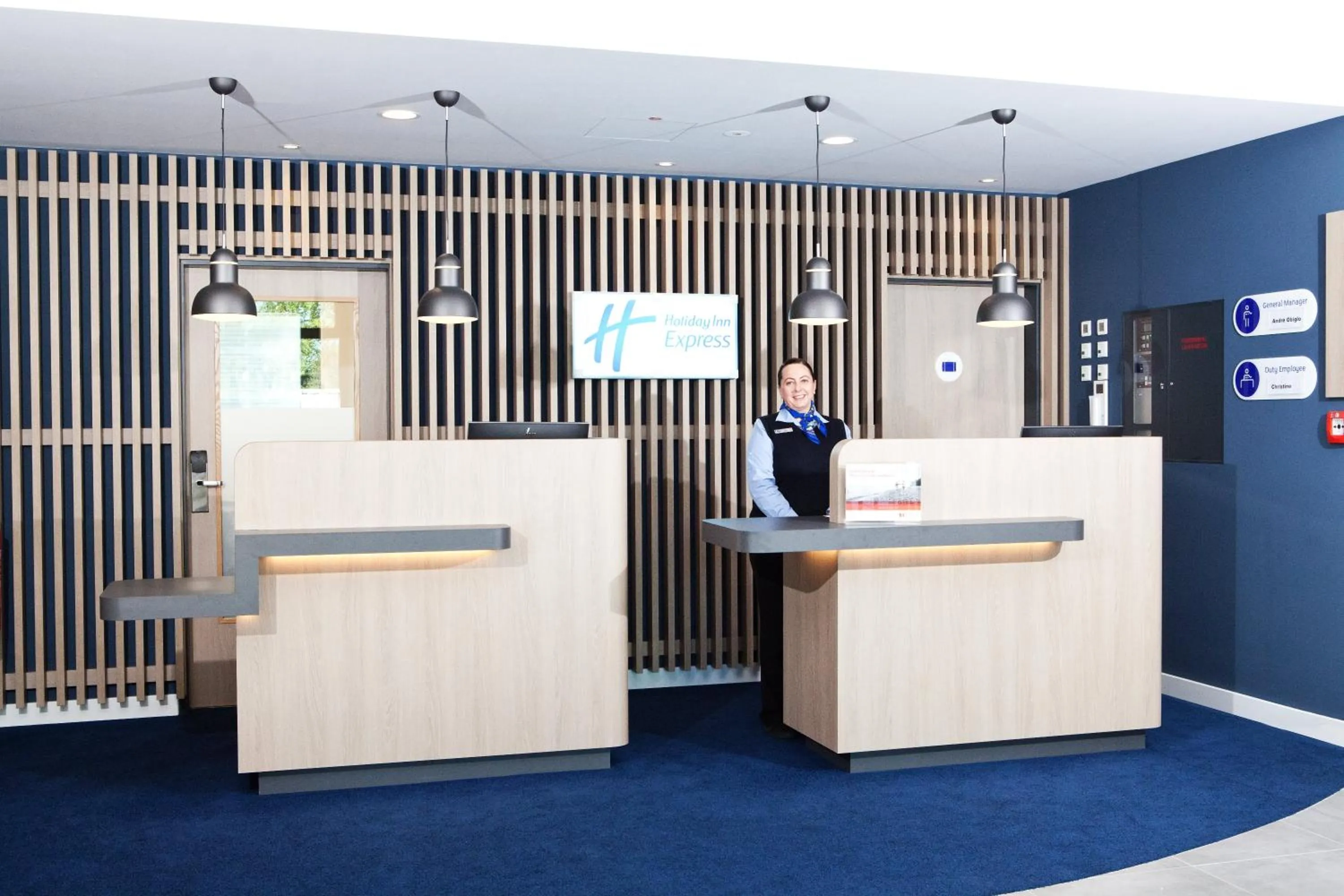 Property building in Holiday Inn Express Frankfurt Airport - Raunheim by IHG