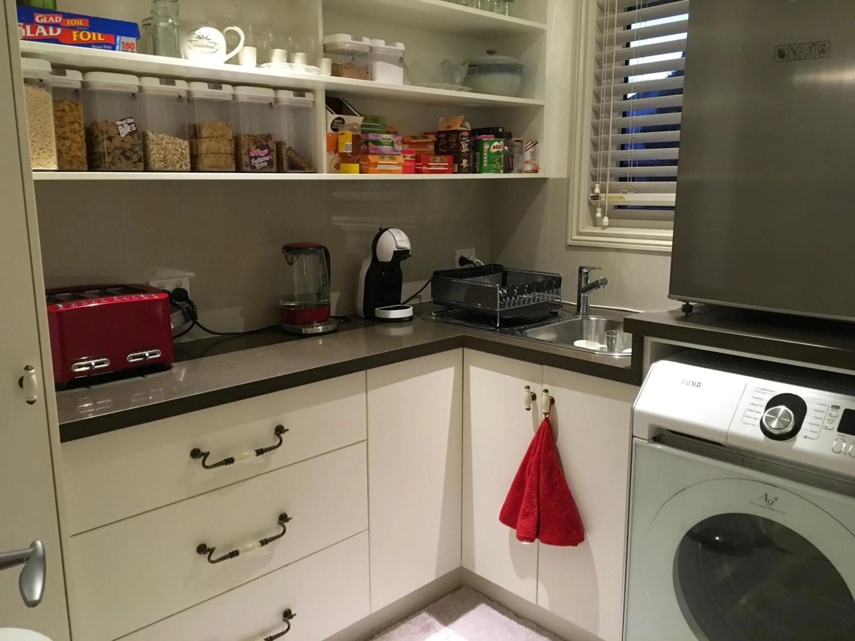 Kitchen or kitchenette in Bed and Breakfast