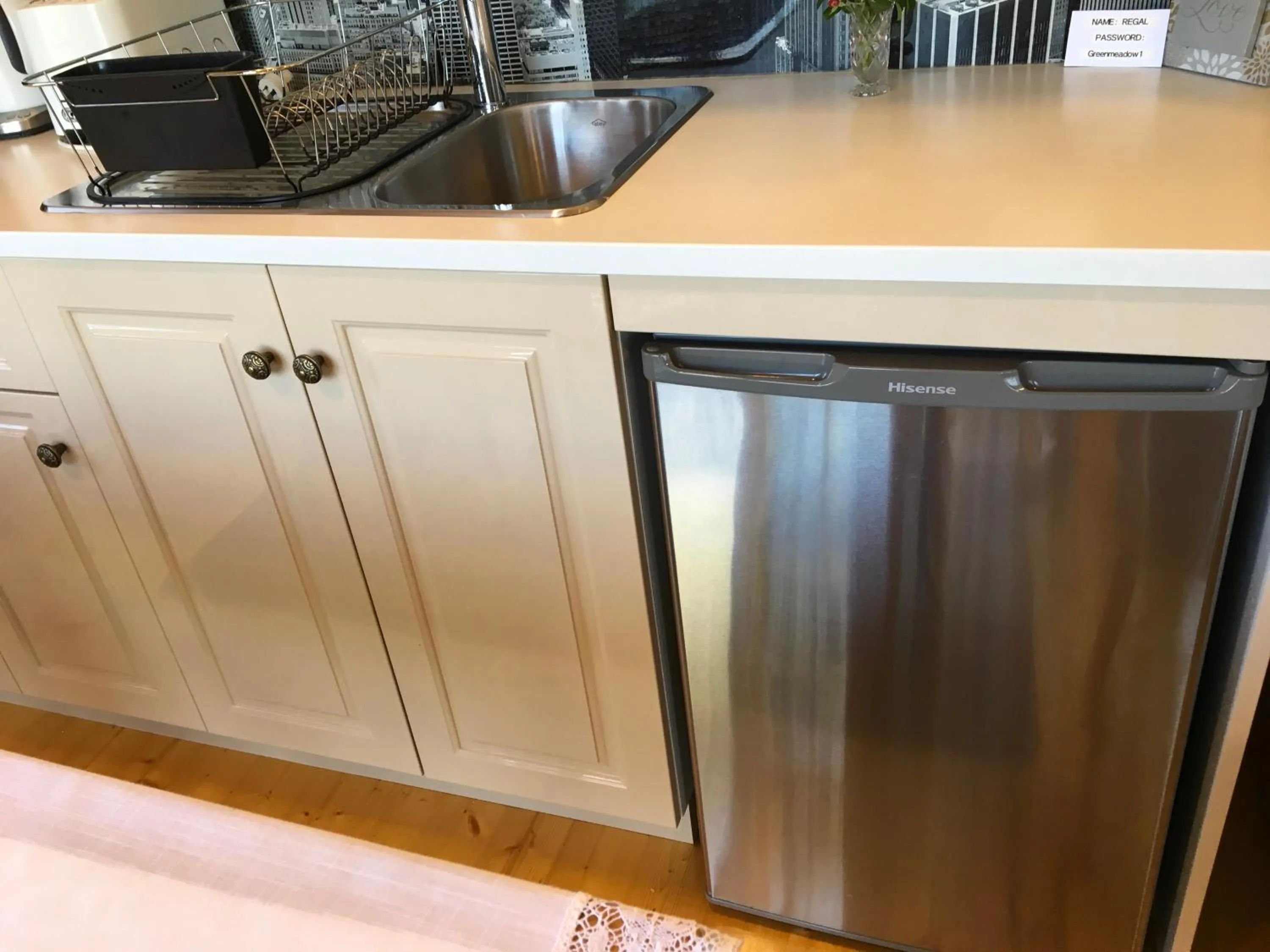 Kitchen or kitchenette in Bed and Breakfast