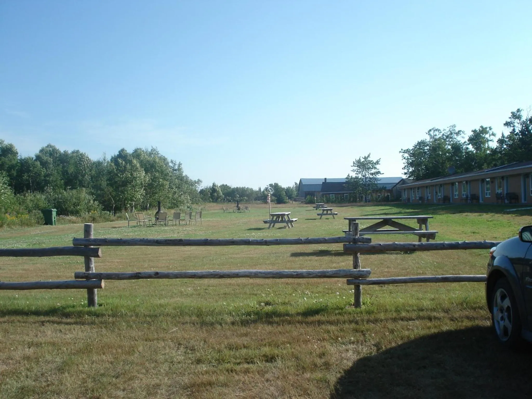 Area and facilities in Motel la Maison de Travers