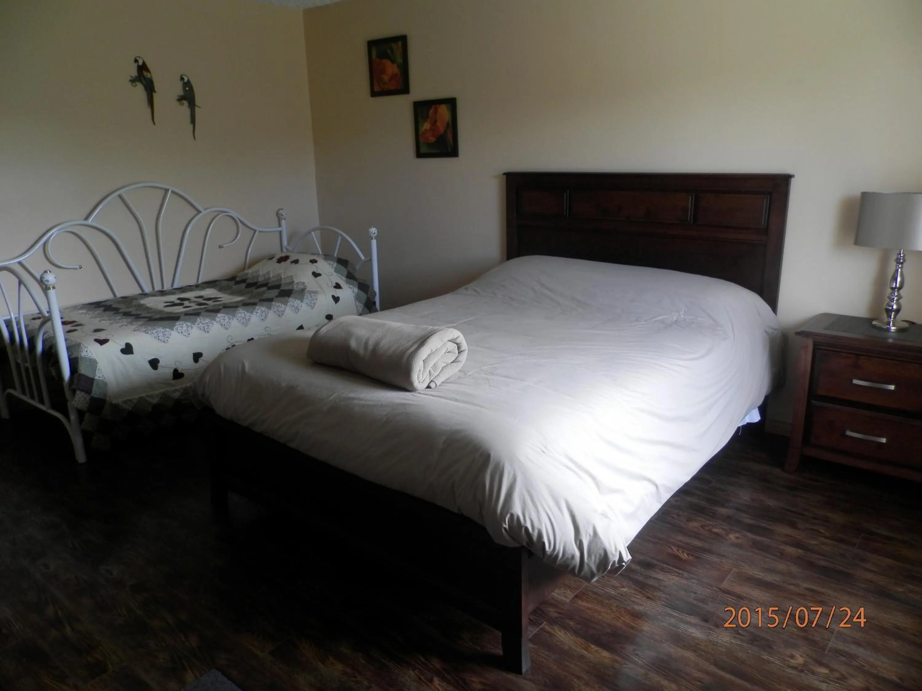 Bed in Motel la Maison de Travers