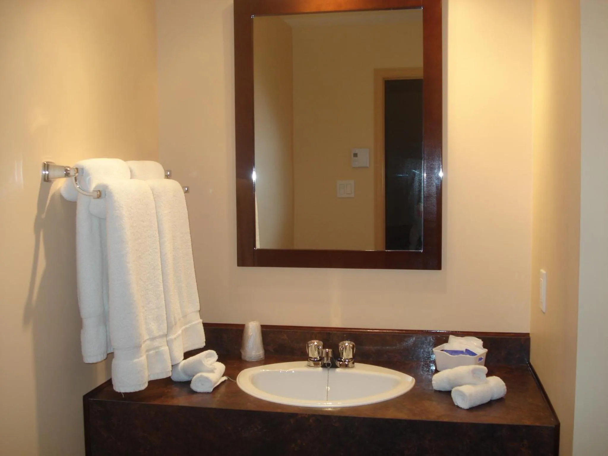 Bathroom in Motel la Maison de Travers