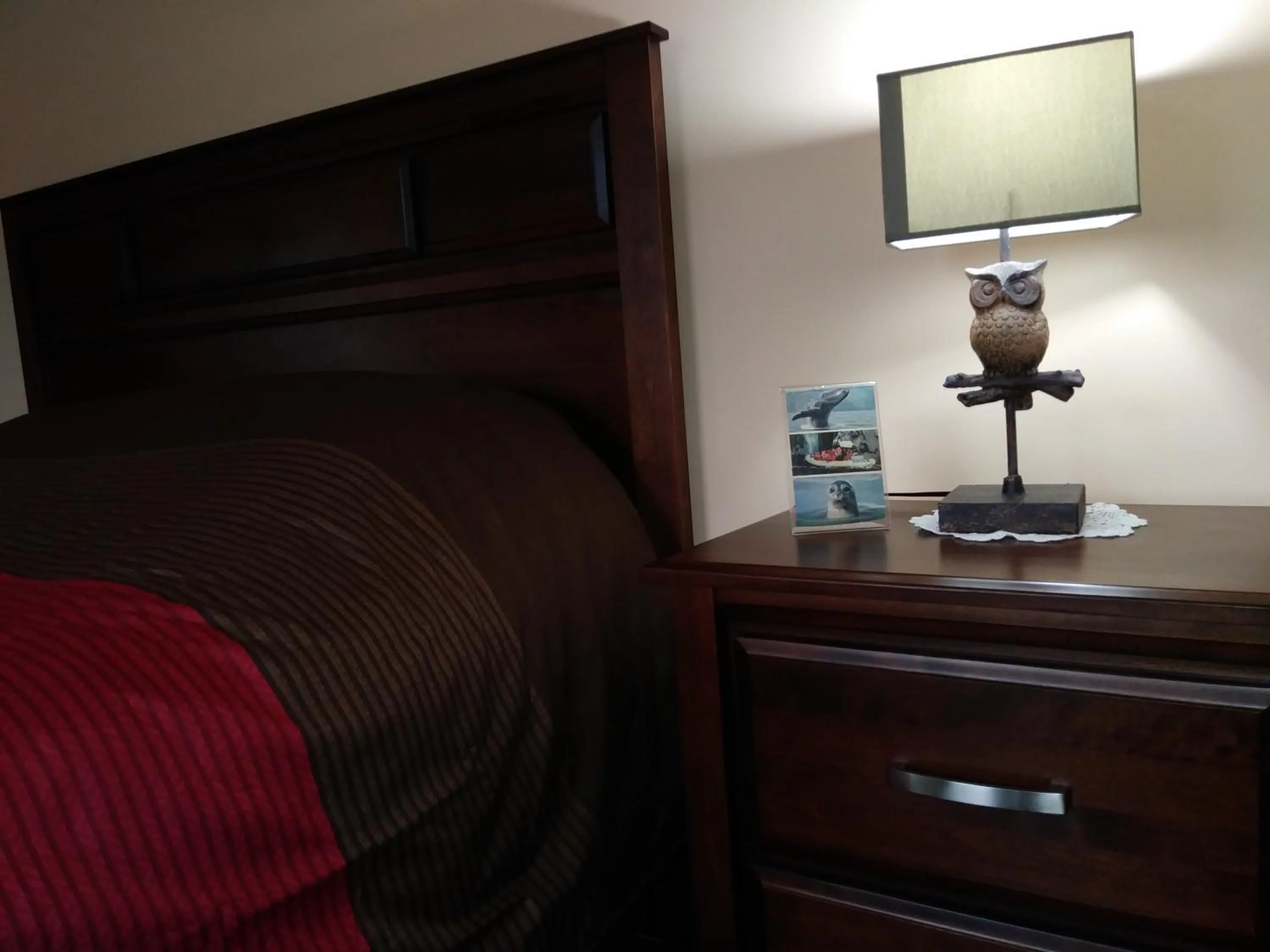 Bed in Motel la Maison de Travers