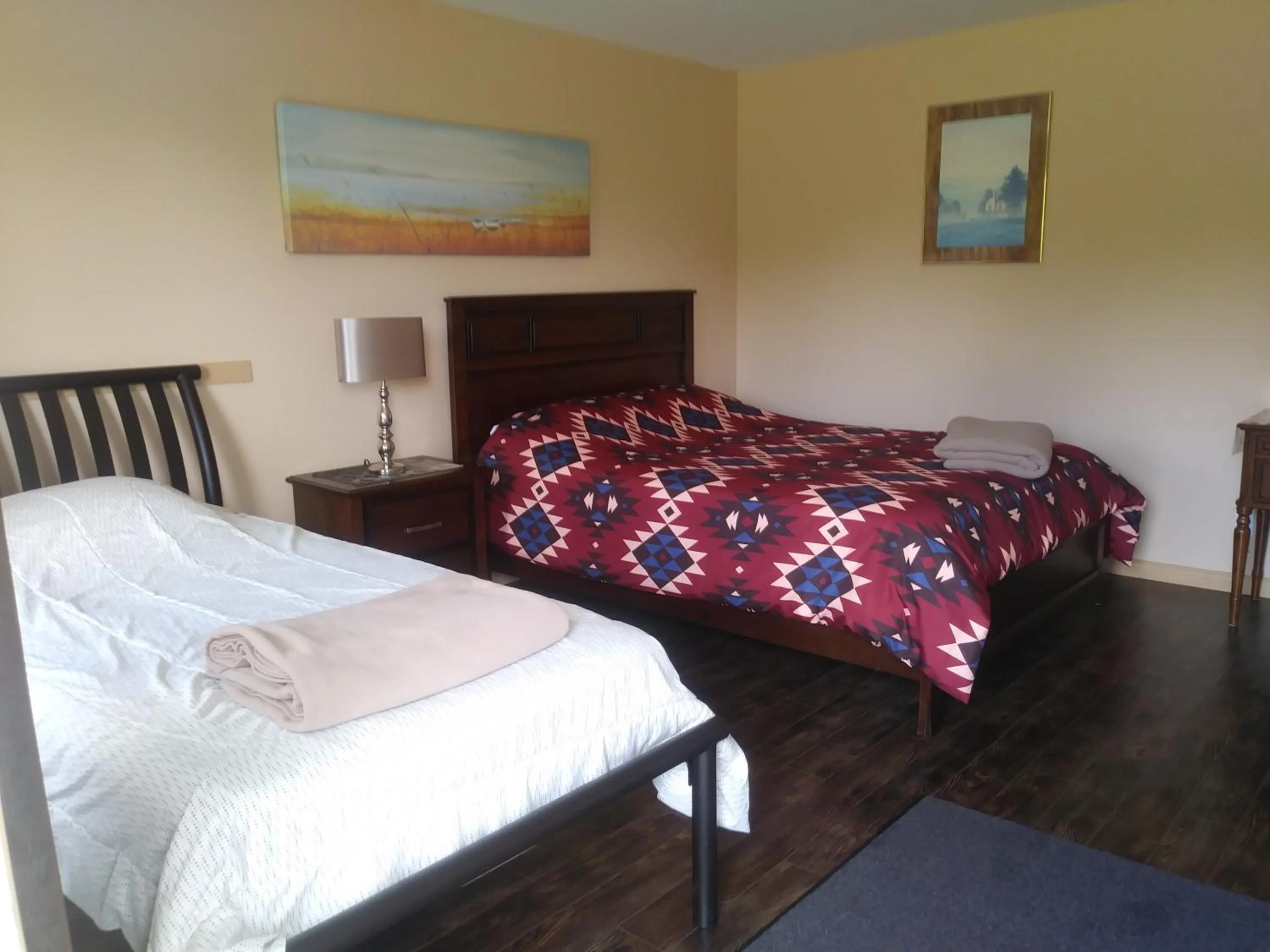 Bed in Motel la Maison de Travers