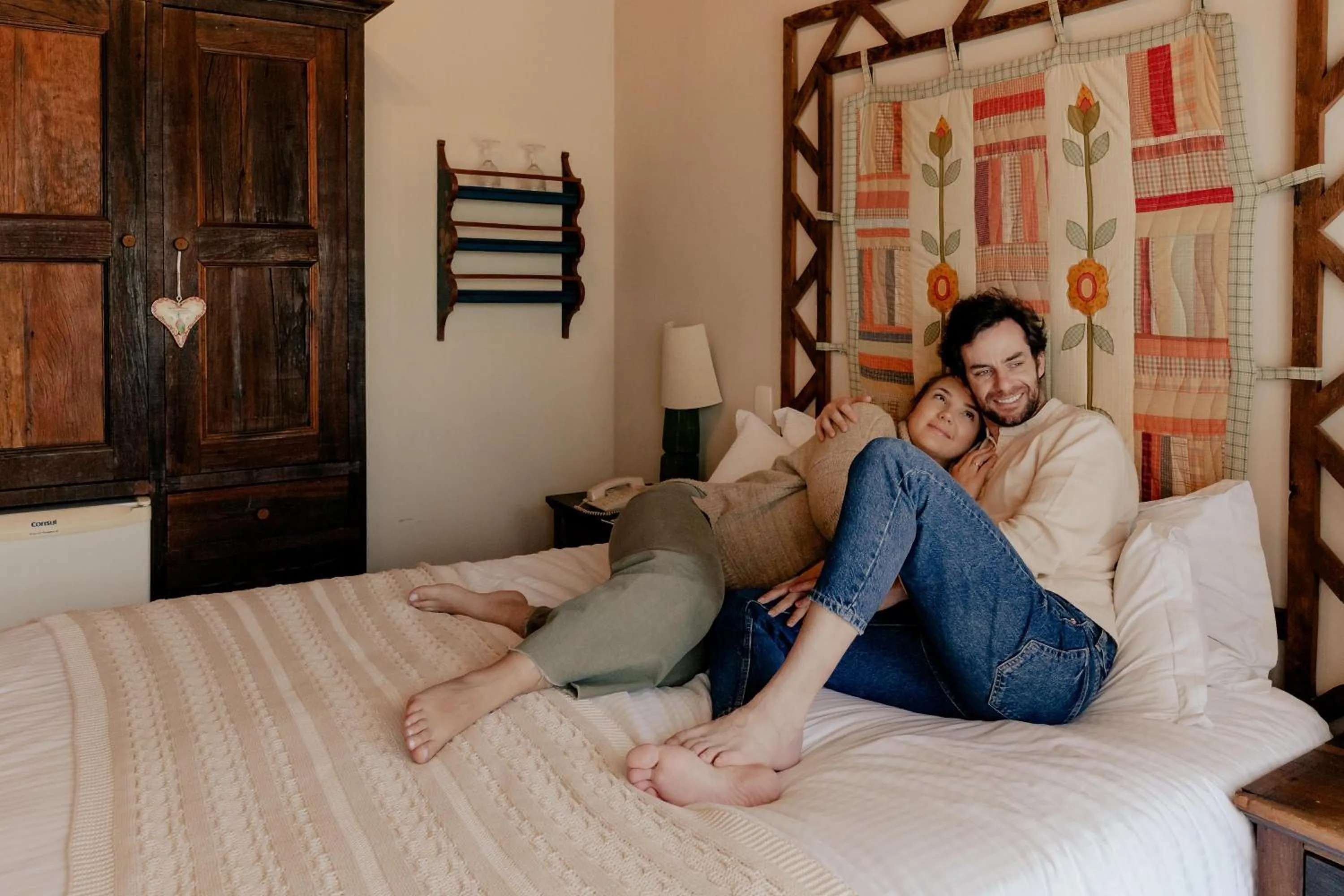 Bedroom, Bed in Petit Casa da Montanha