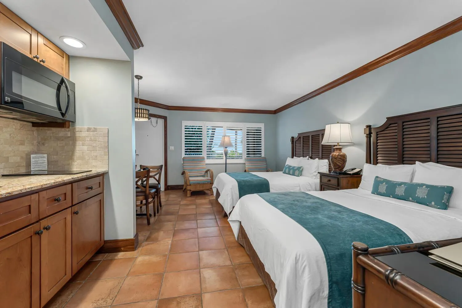 Bed in Vanderbilt Beach Resort