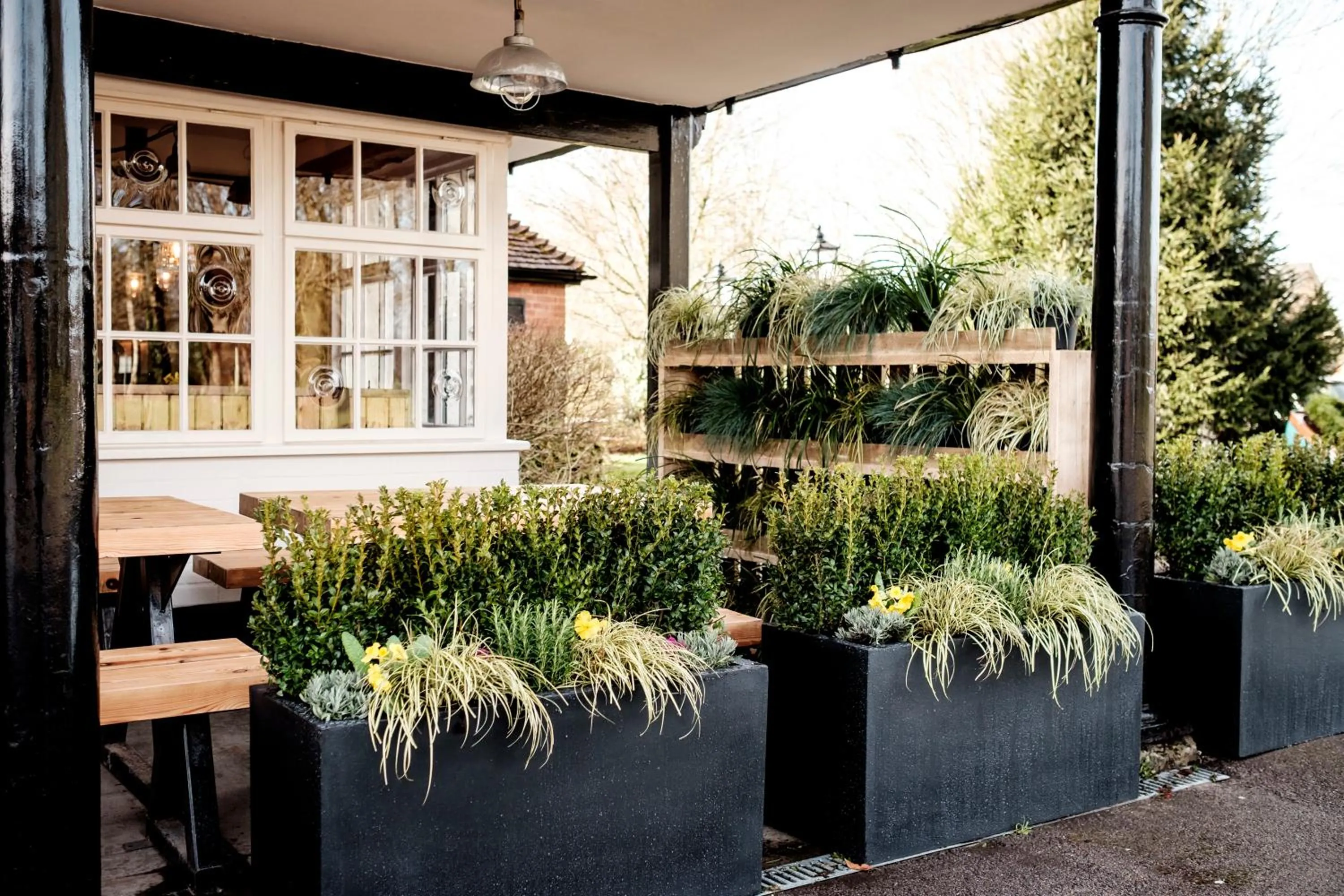 Balcony/Terrace in The White Hart