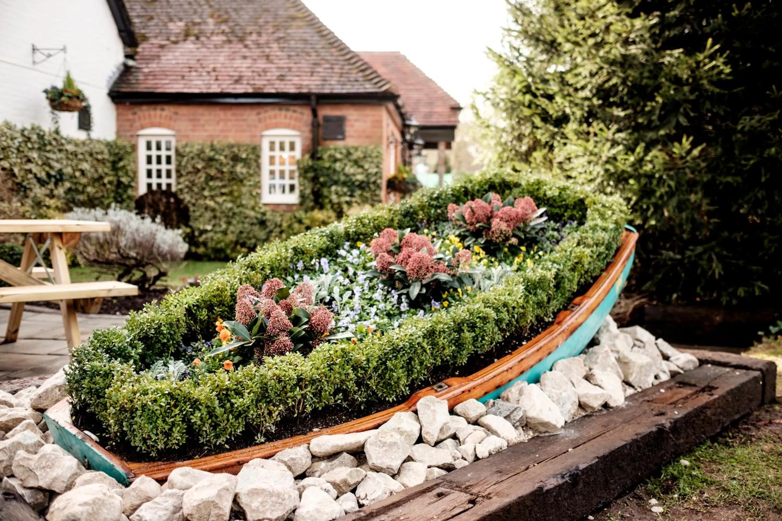 Garden in The White Hart