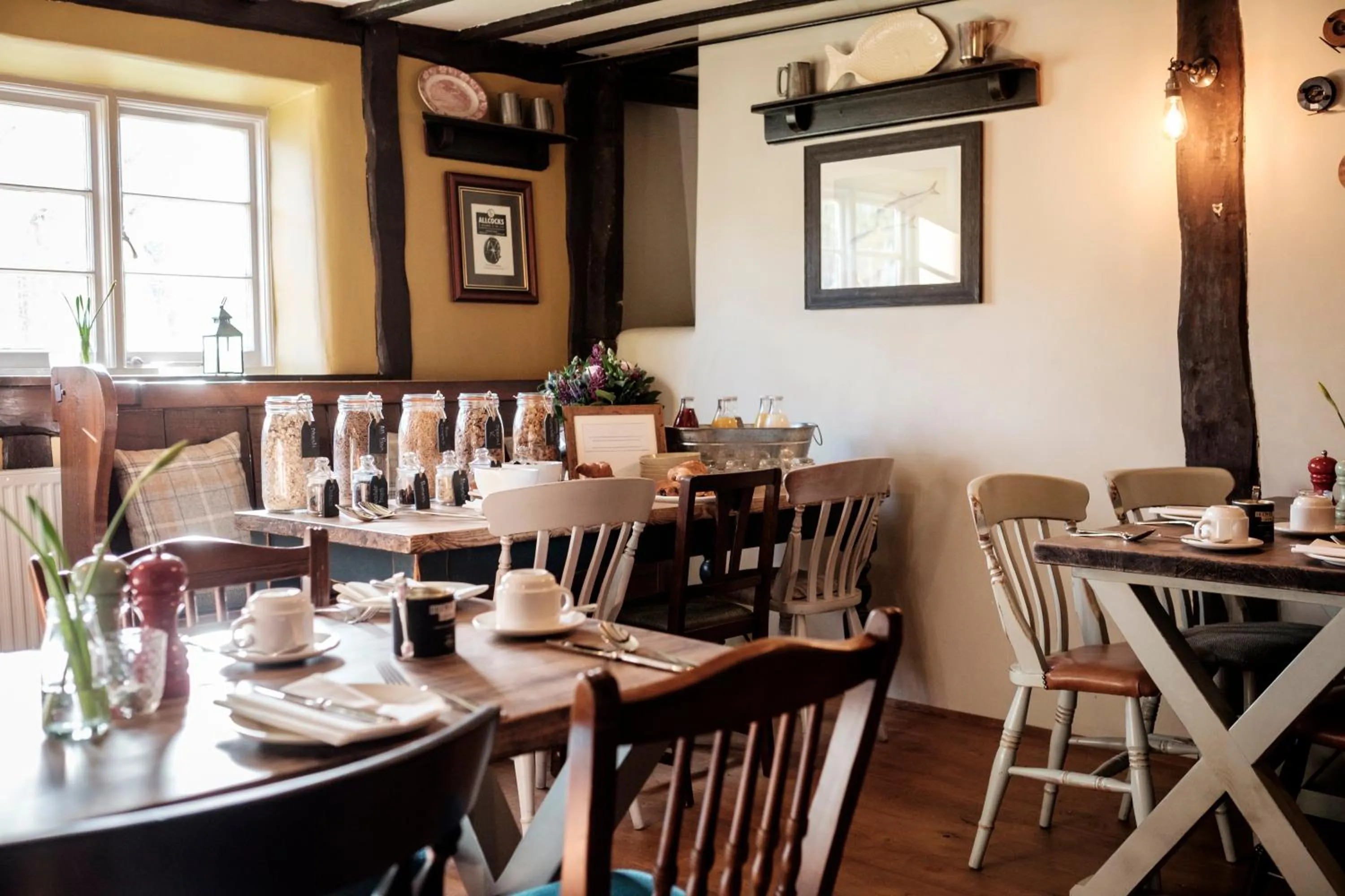 Food and drinks in The White Hart