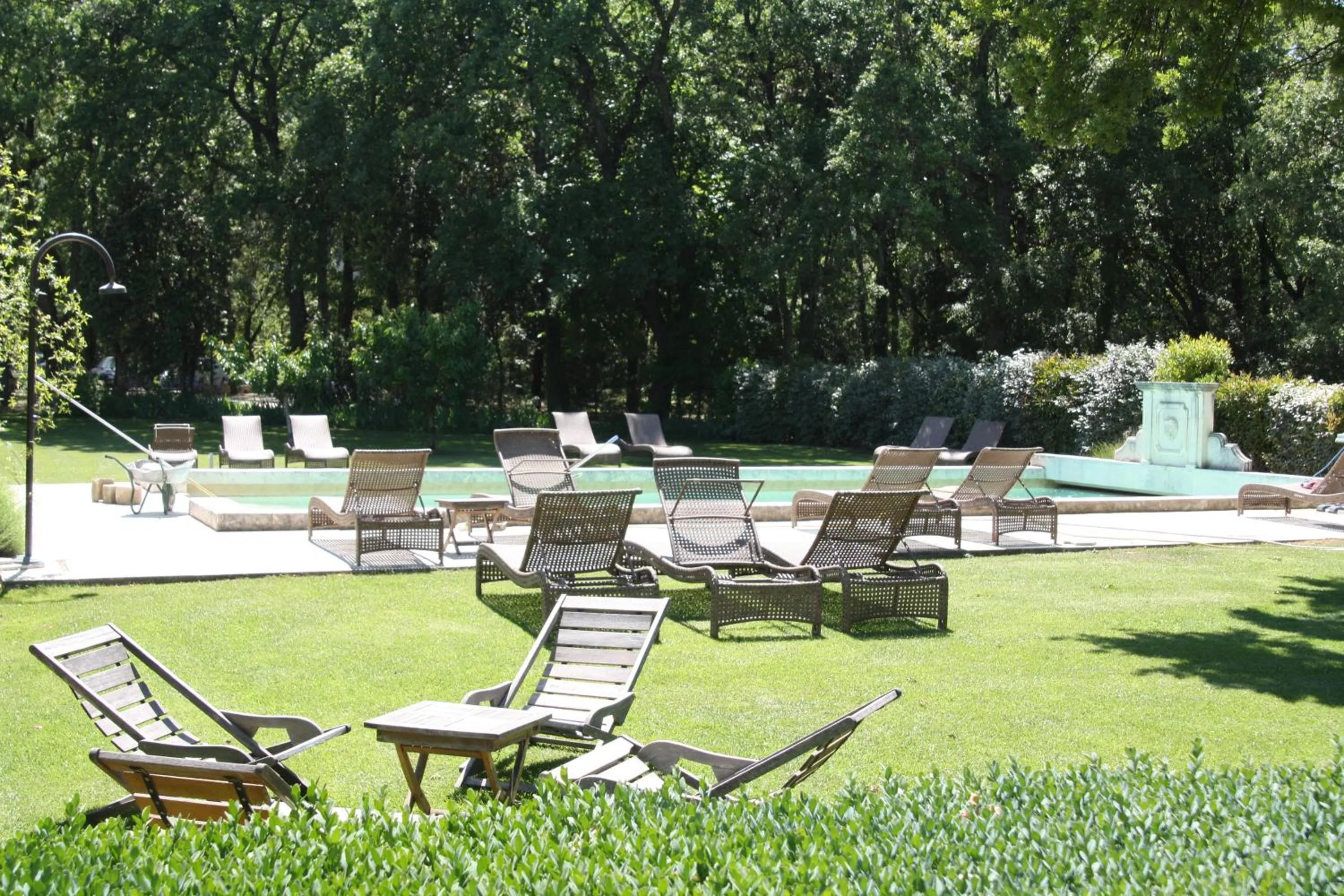 Swimming pool in La Bastide Du Bois Breant