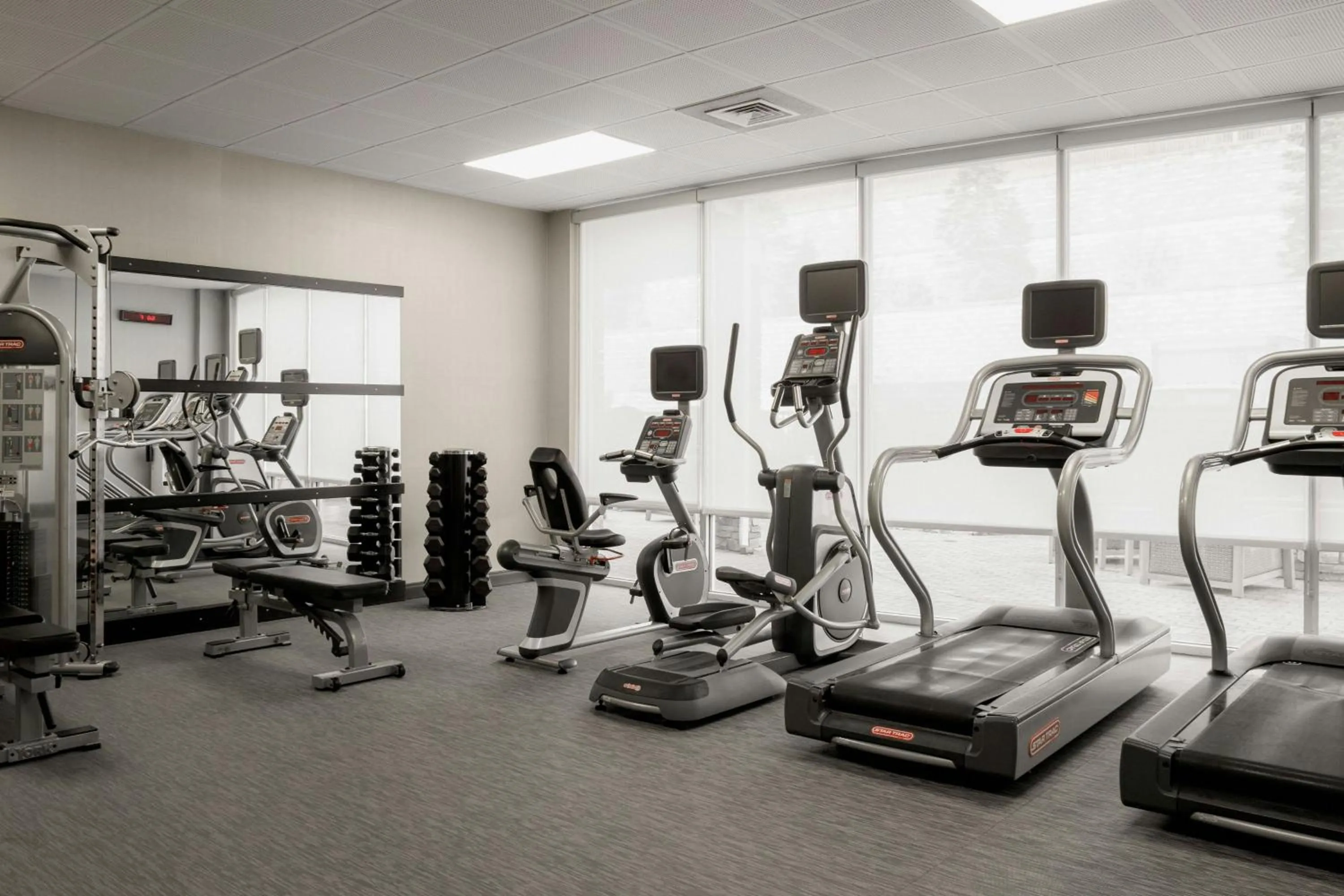 Fitness centre/facilities in Courtyard by Marriott Boone