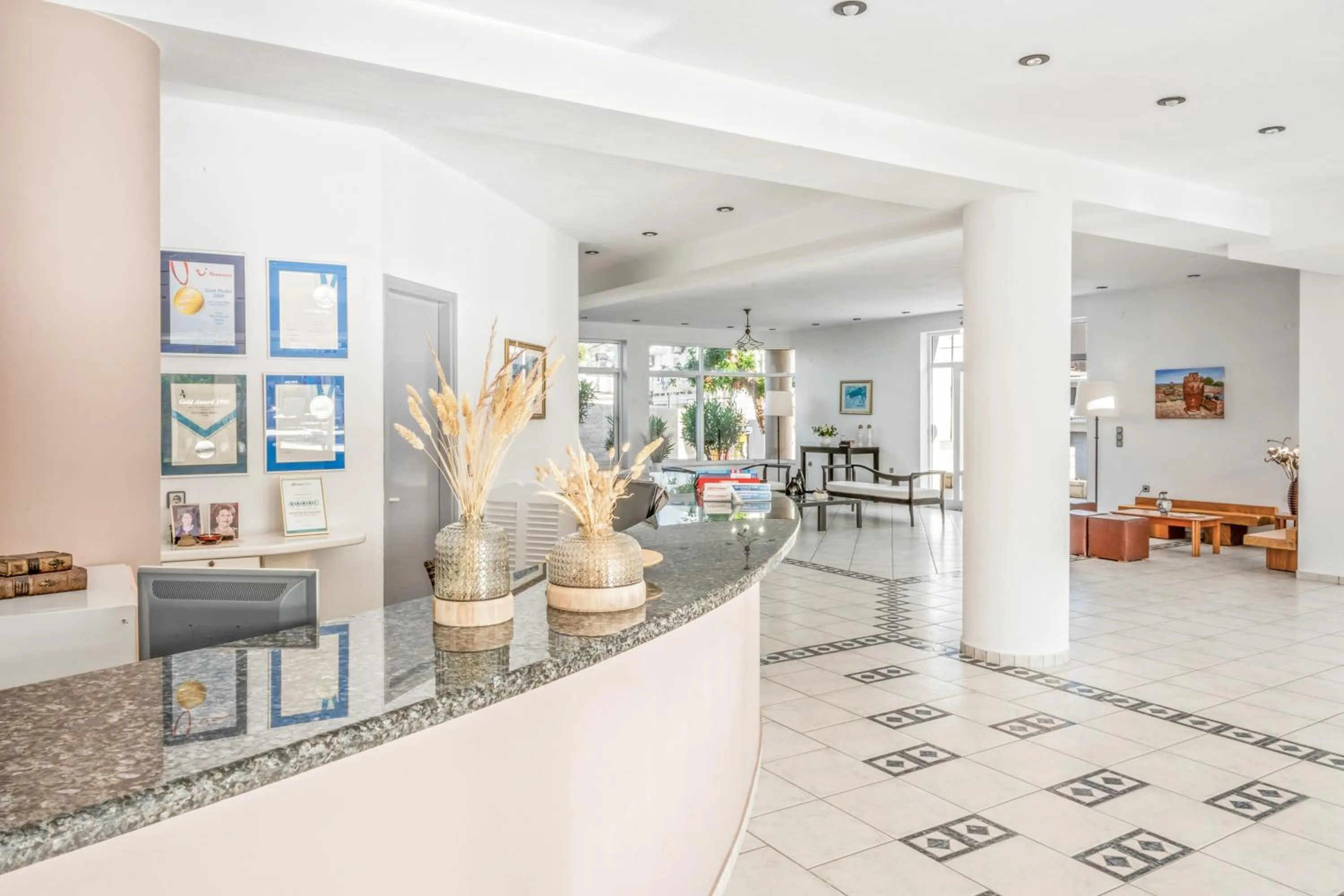 Lobby or reception in Maria Rousse