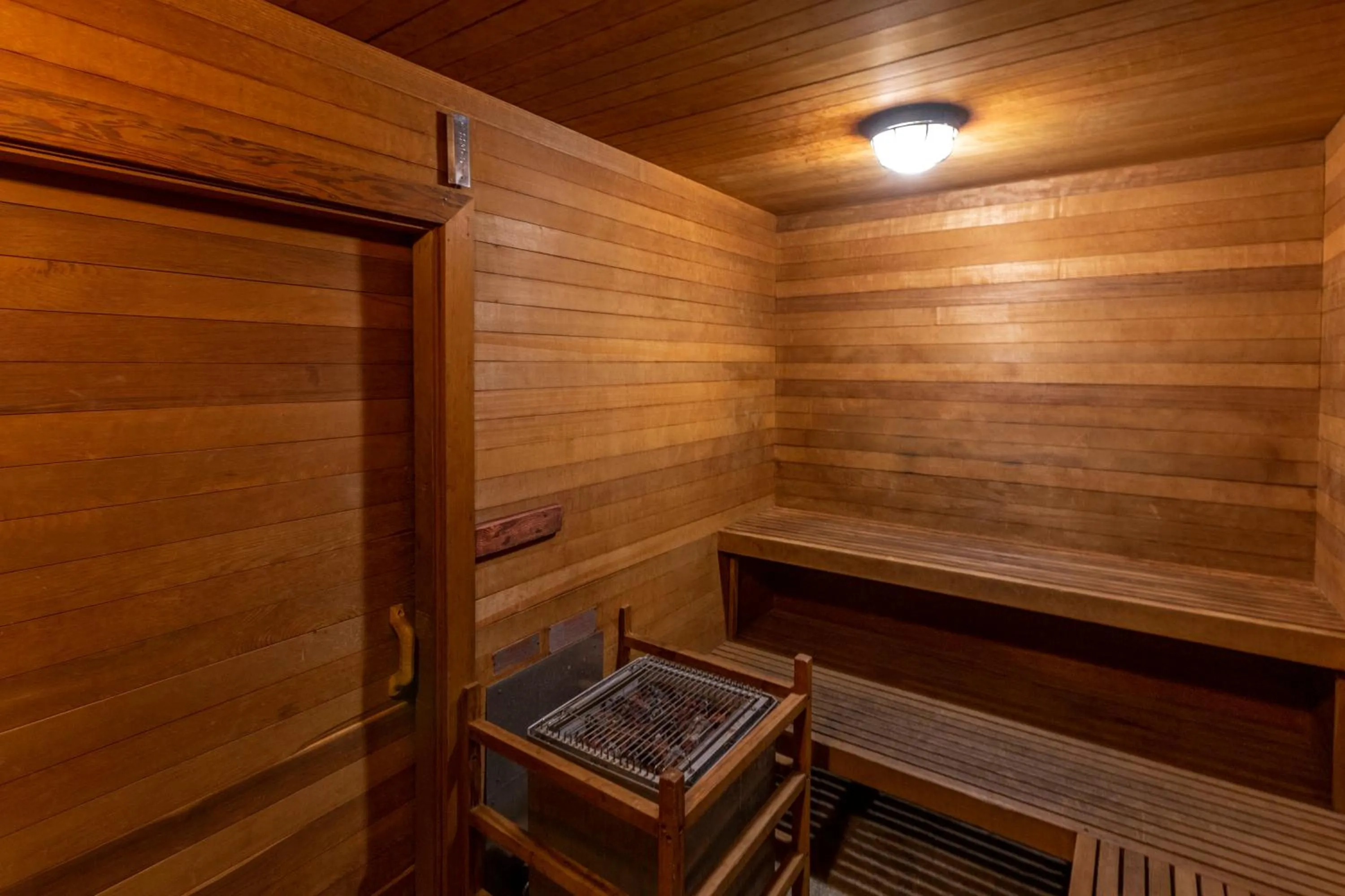 Sauna in Red Wolf Lodge at Olympic Valley
