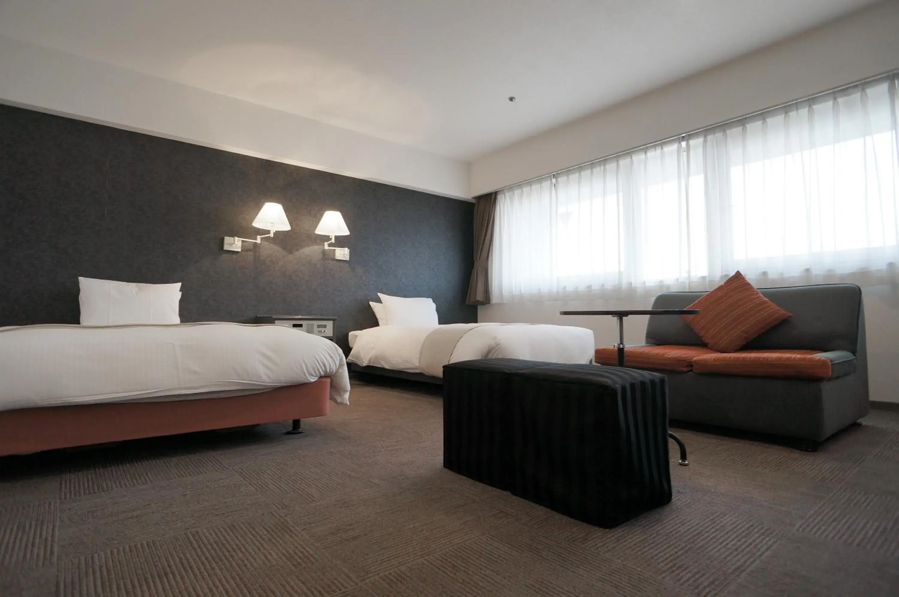 Deluxe Twin Room - single occupancy - Non-Smoking in Green Rich Hotel Nishitetsu Ohashi Ekimae Deluxe Twin Room - single occupancy - Non-Smoking in Green Rich Hotel Nishitetsu Ohashi Ekimae