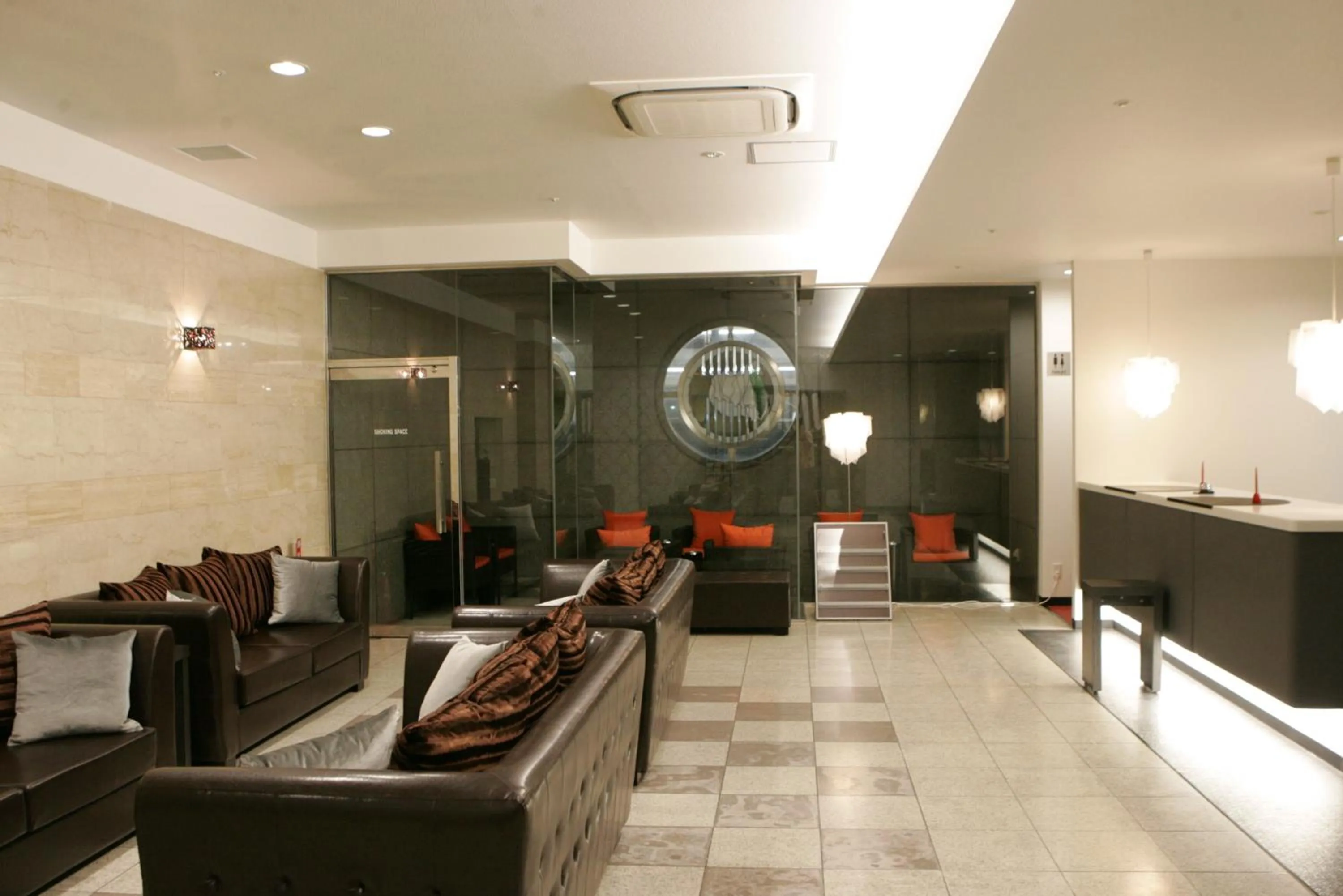 Lobby or reception in Green Rich Hotel Nishitetsu Ohashi Ekimae