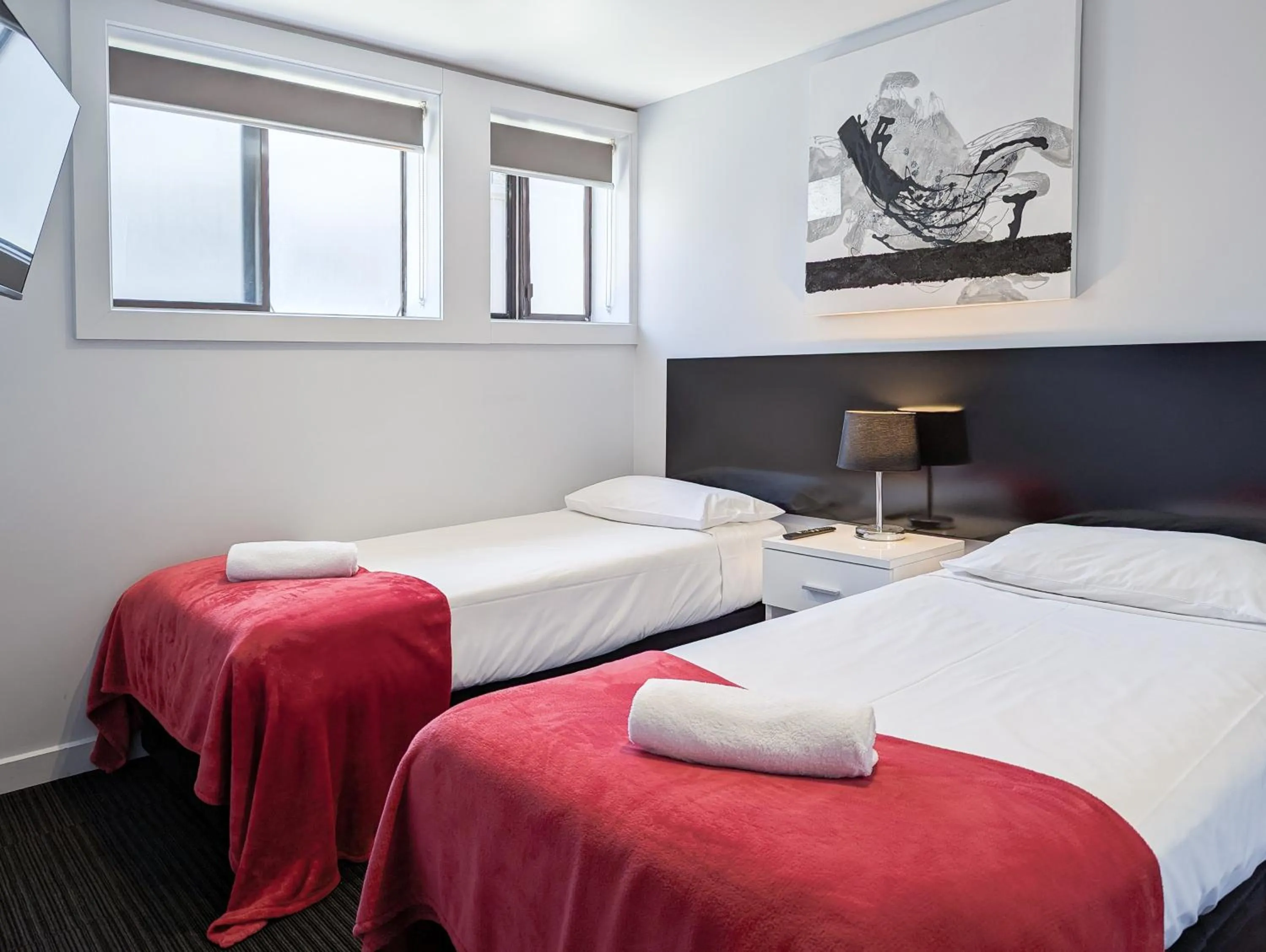 Bed in Apartments on Chapman