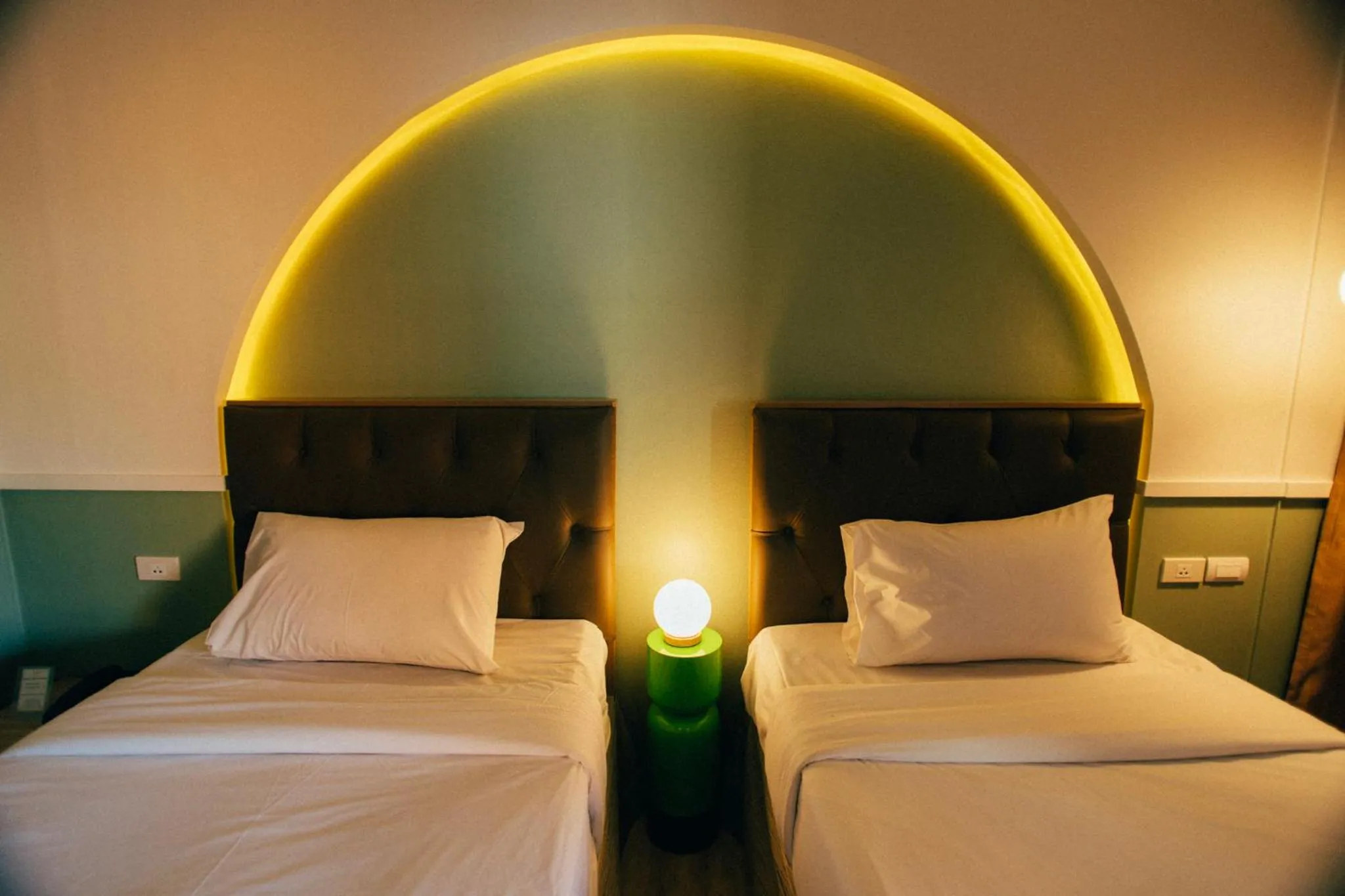 Bed in Victoria Nimman Hotel