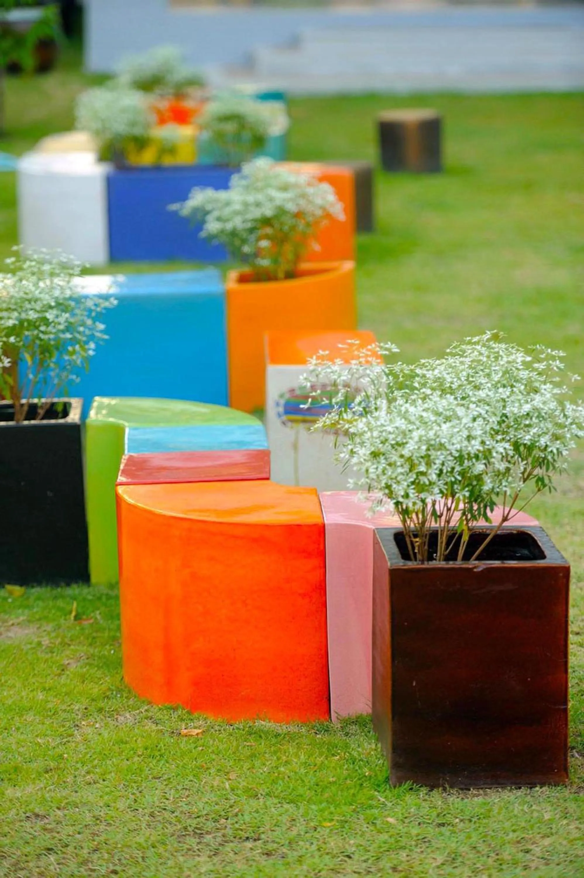 Patio in Cera Resort @ Cha-am