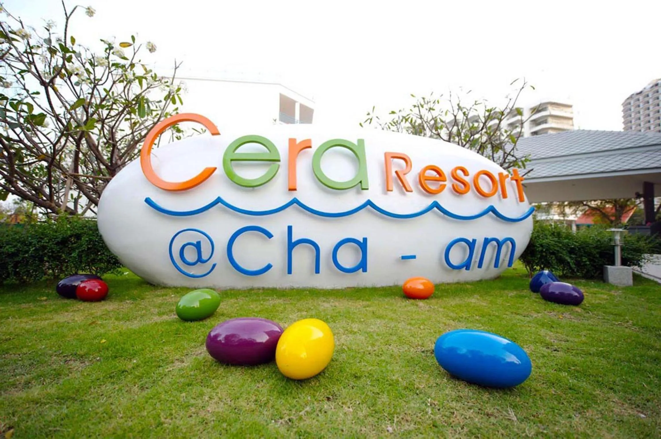 Facade/entrance in Cera Resort @ Cha-am