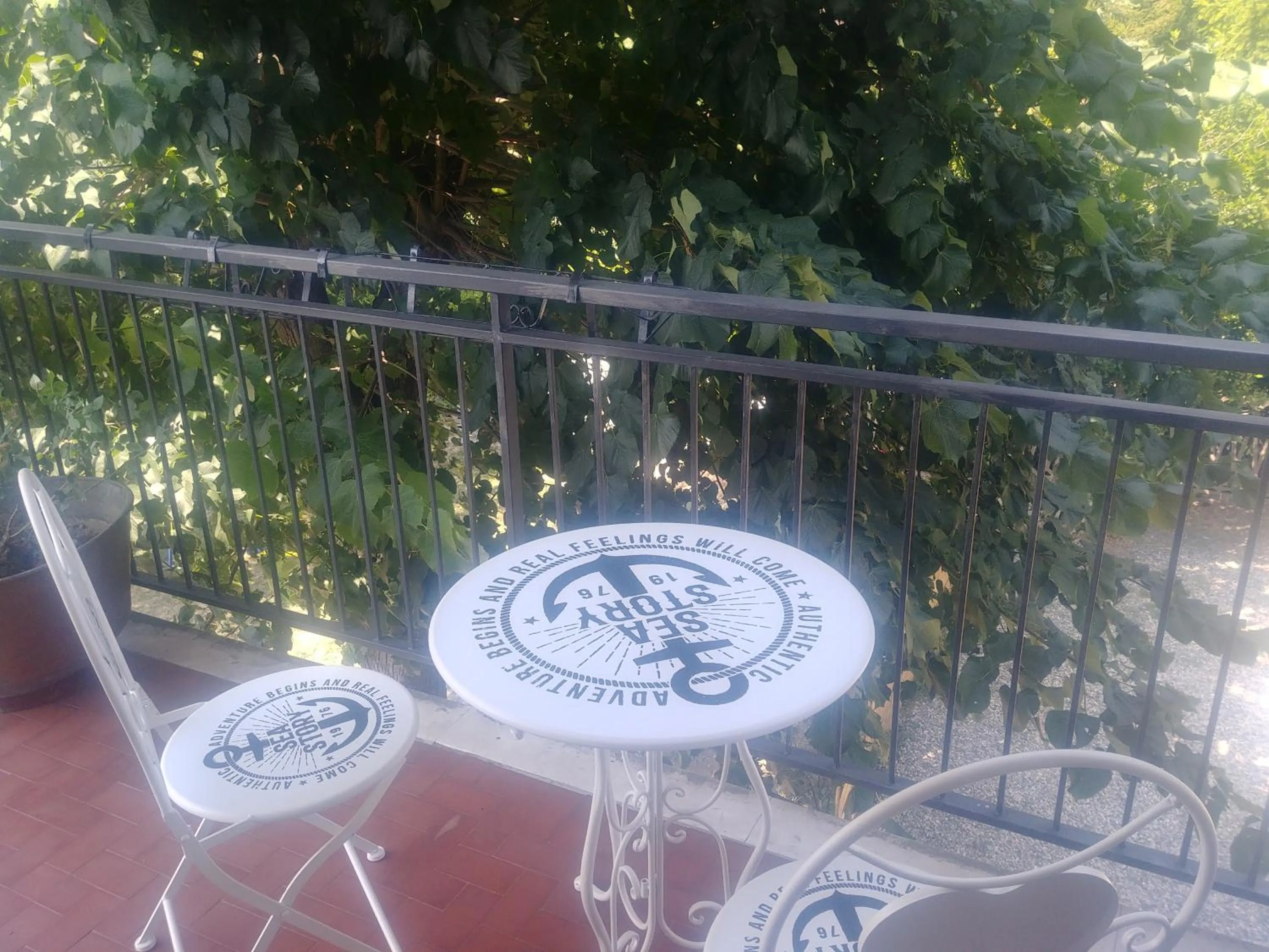 Balcony/Terrace in Casa T Bed and Breakfast & Home Restaurant di Tacchino Simone