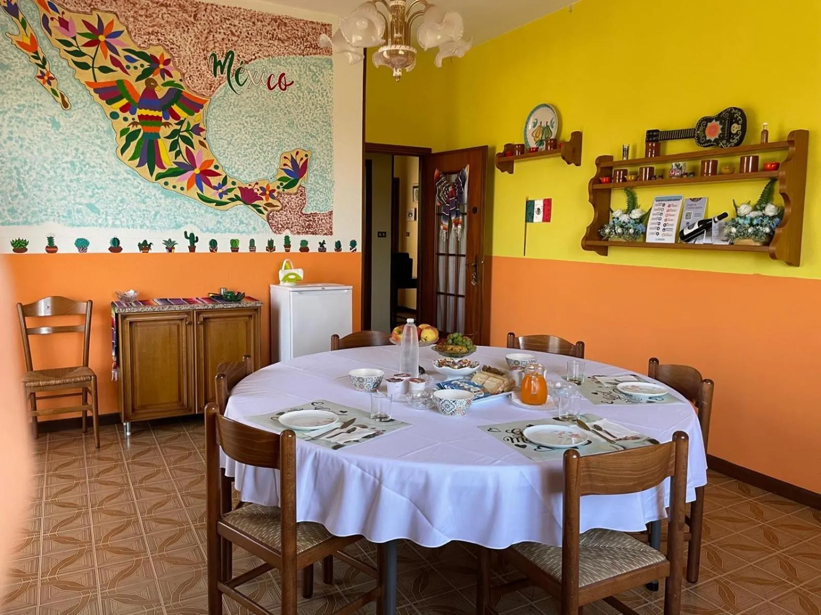 Restaurant/places to eat in Casa T Bed and Breakfast & Home Restaurant di Tacchino Simone