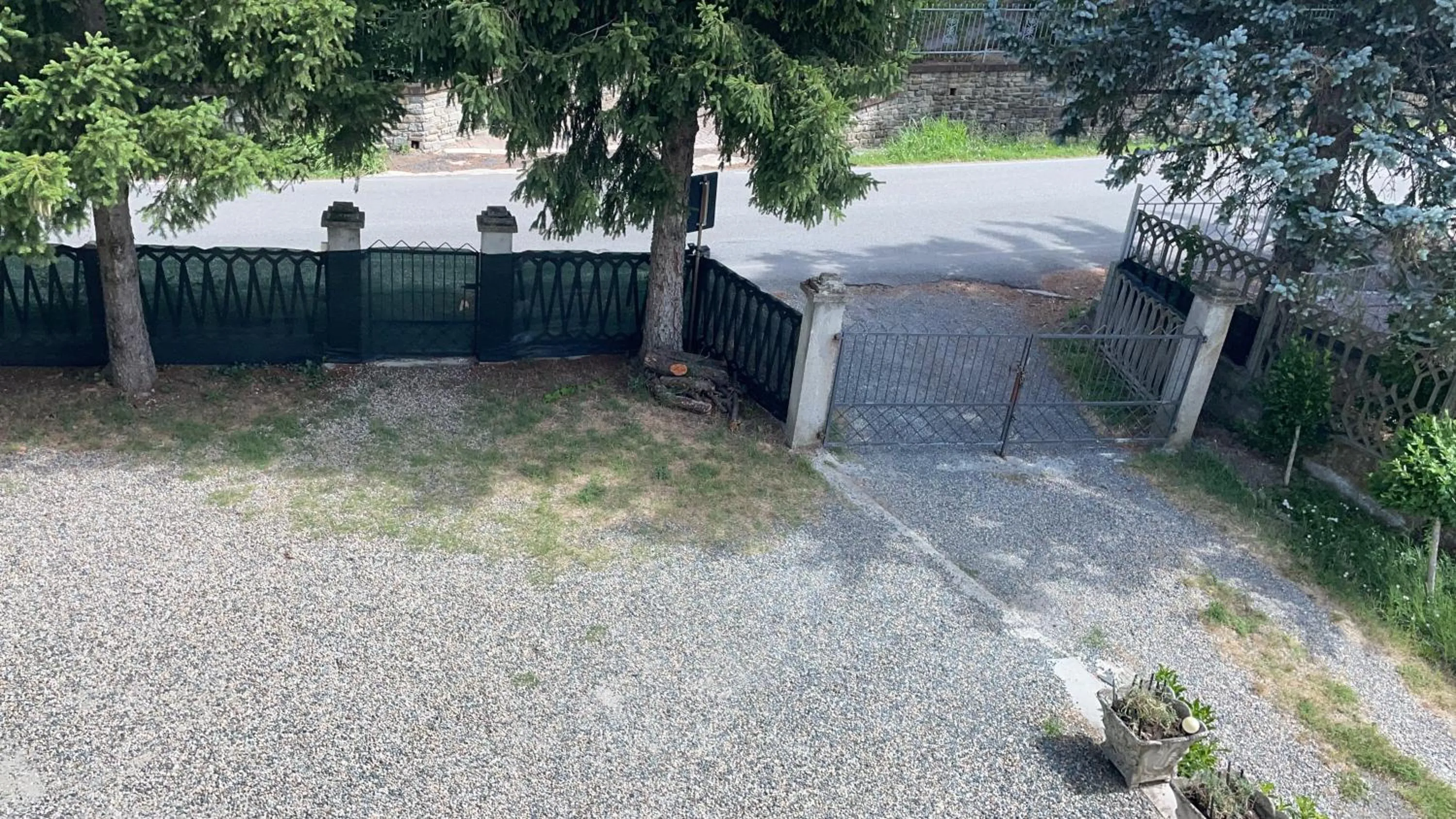 Inner courtyard view in Casa T Bed and Breakfast & Home Restaurant di Tacchino Simone