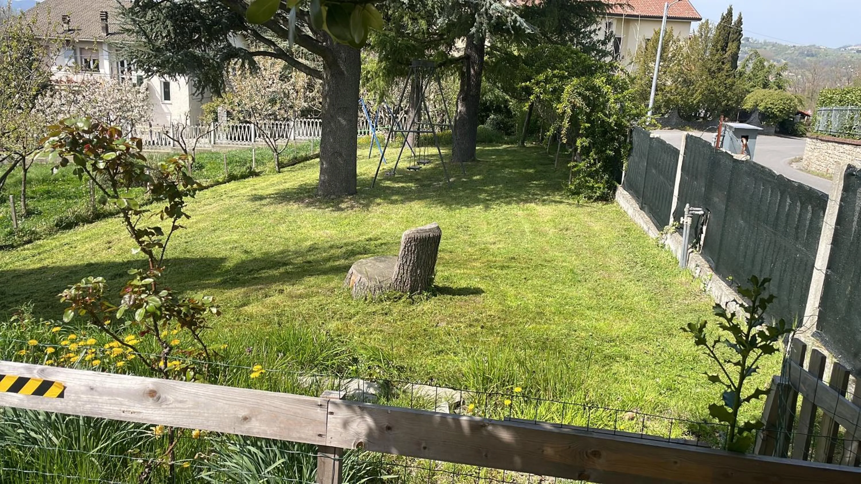 Garden in Casa T Bed and Breakfast & Home Restaurant di Tacchino Simone