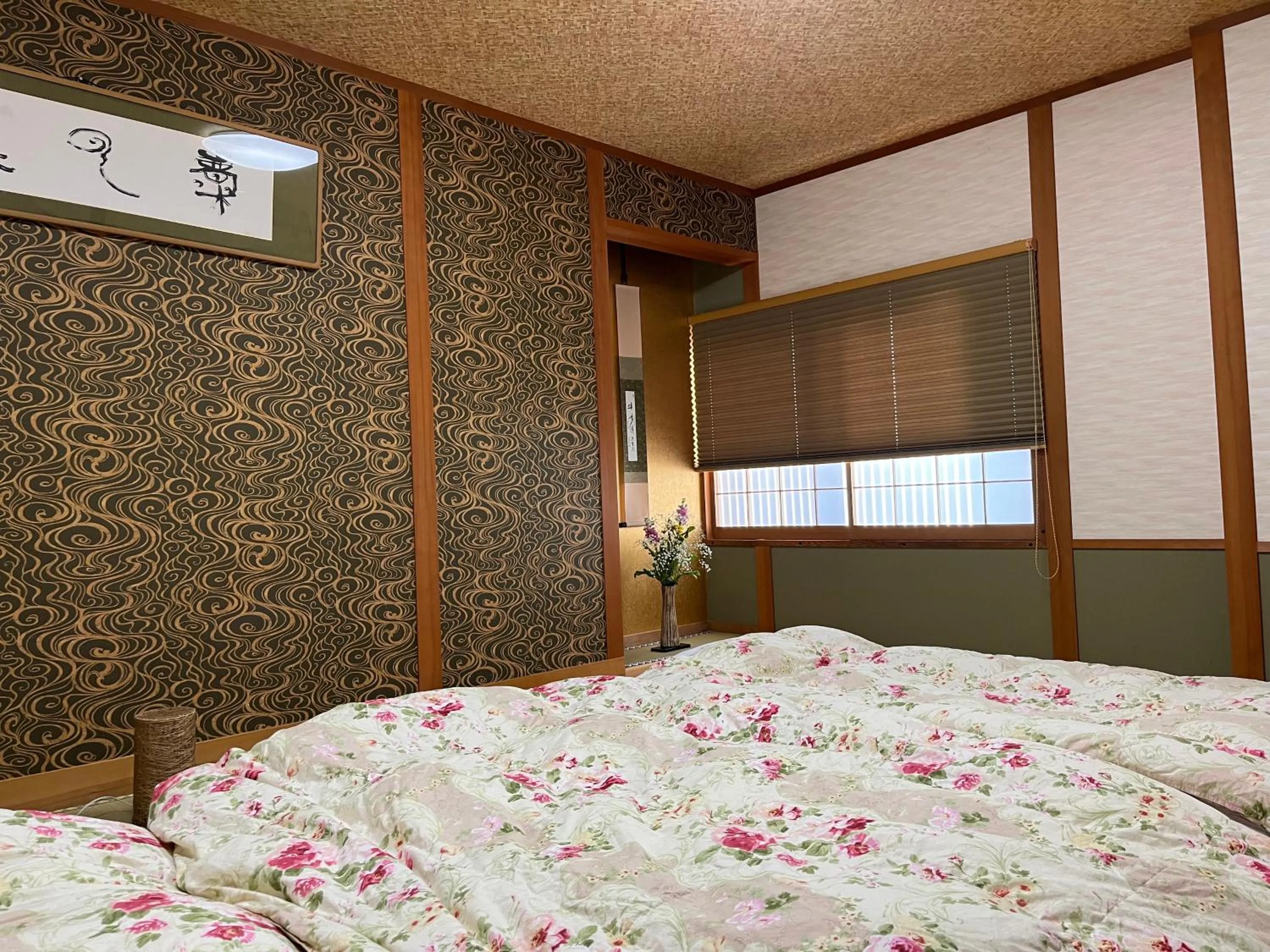 Bedroom in Kyoto Ryokan Gion Sano