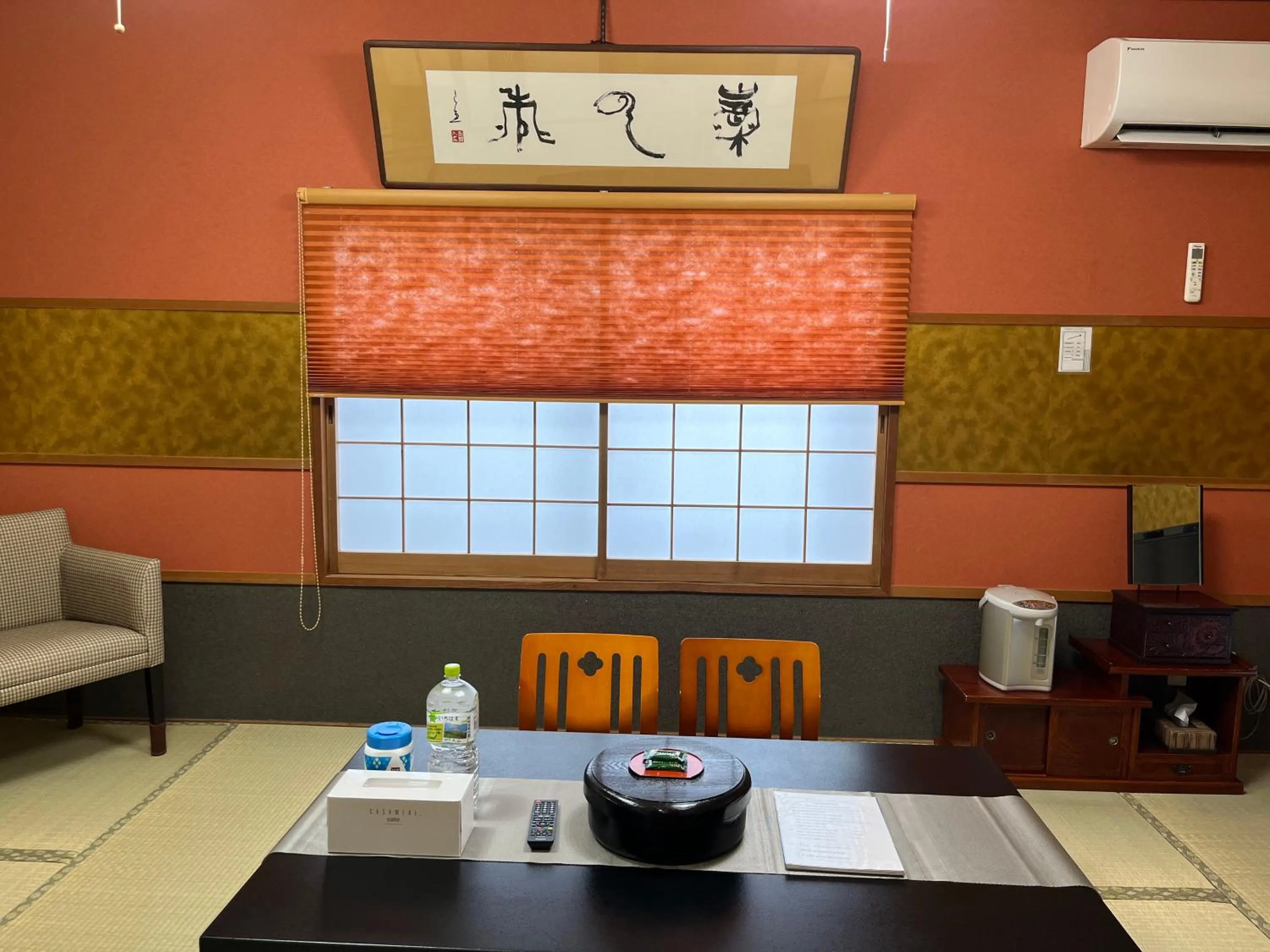Living room in Kyoto Ryokan Gion Sano