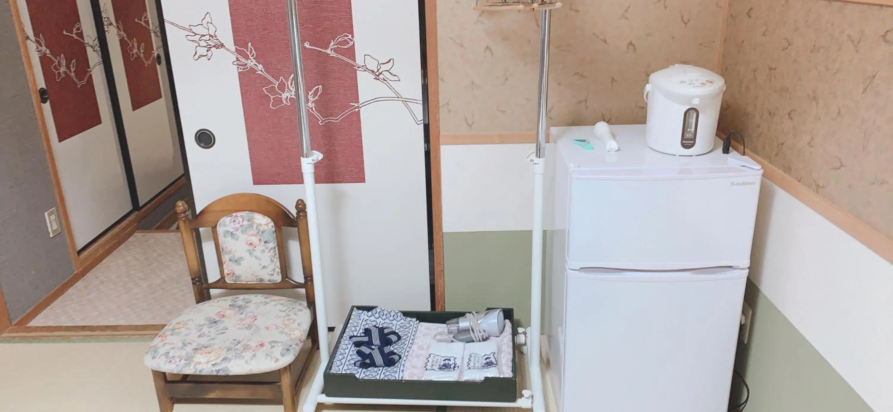 Photo of the whole room in Kyoto Ryokan Gion Sano