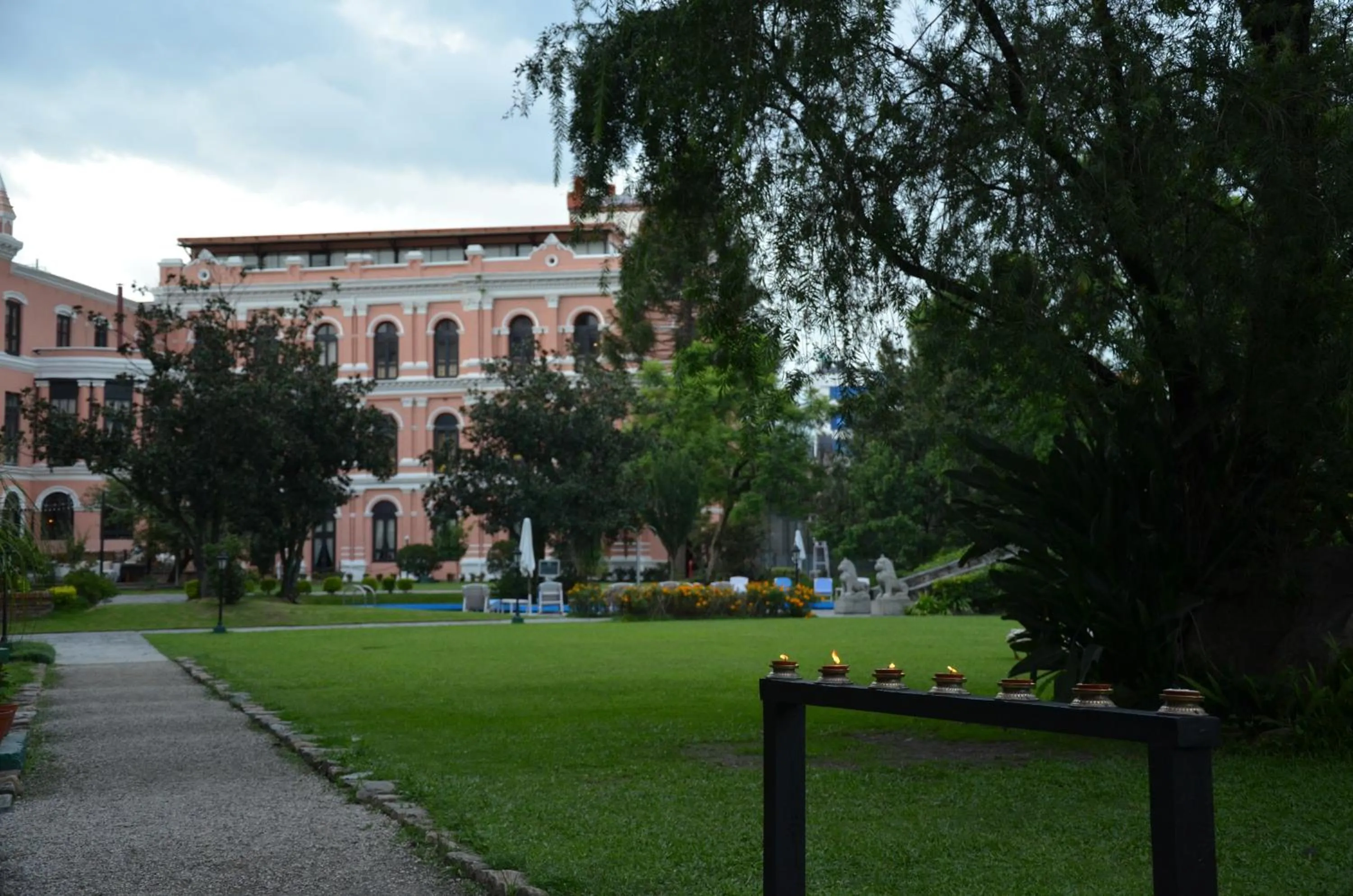 Garden in Hotel Yak & Yeti